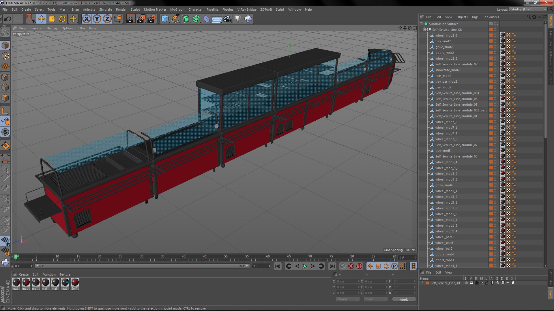 3D Self Service Line Kit