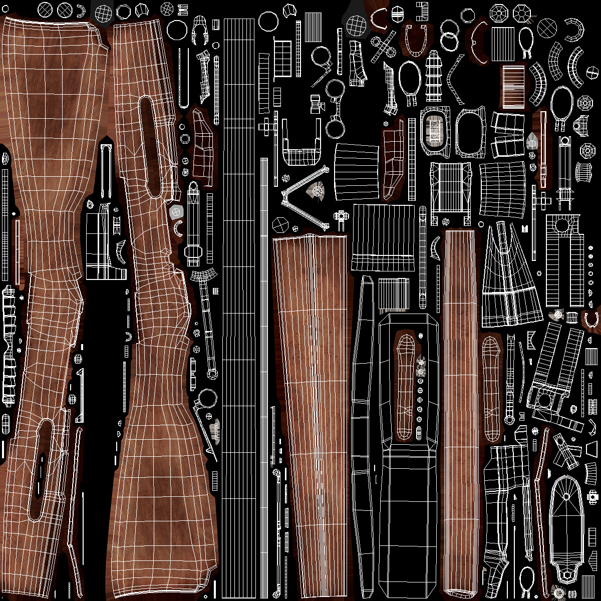 Mosin Nagant M1891 with Scope 3D model