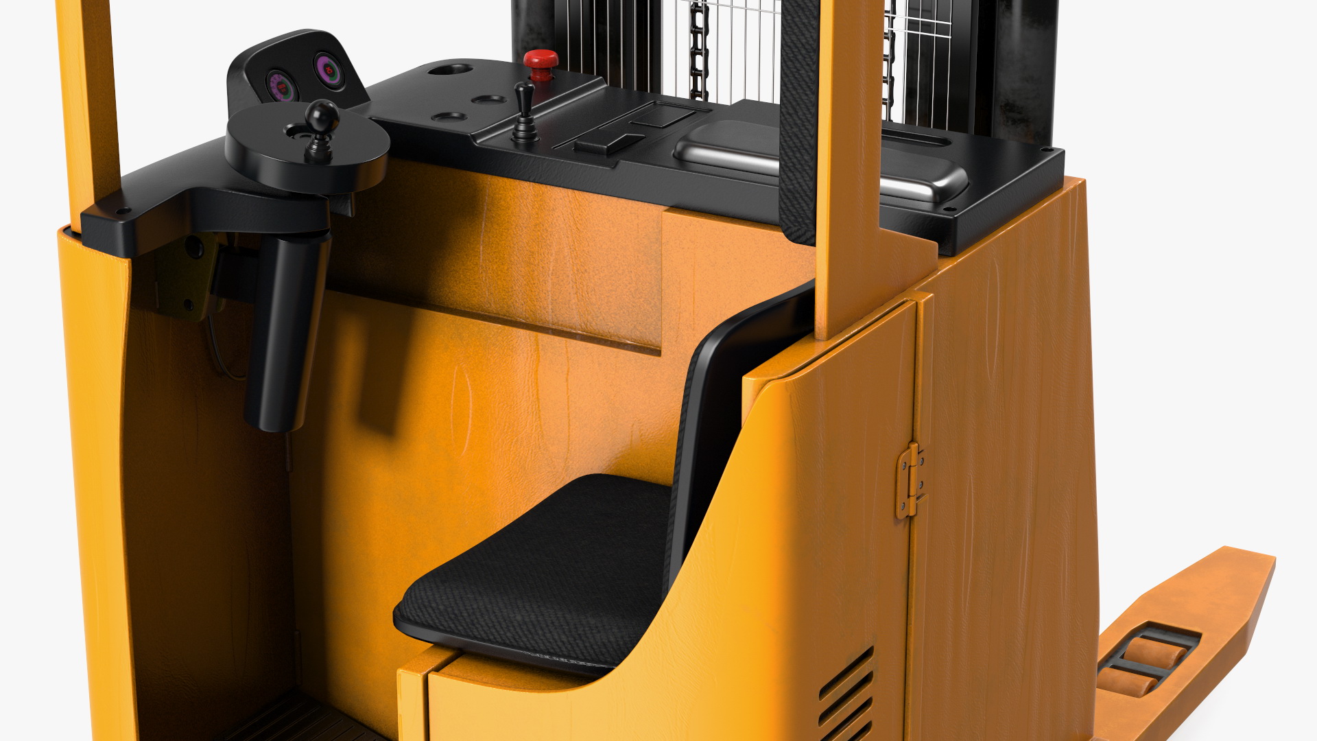 Yale Electric Reach Truck Rigged 3D