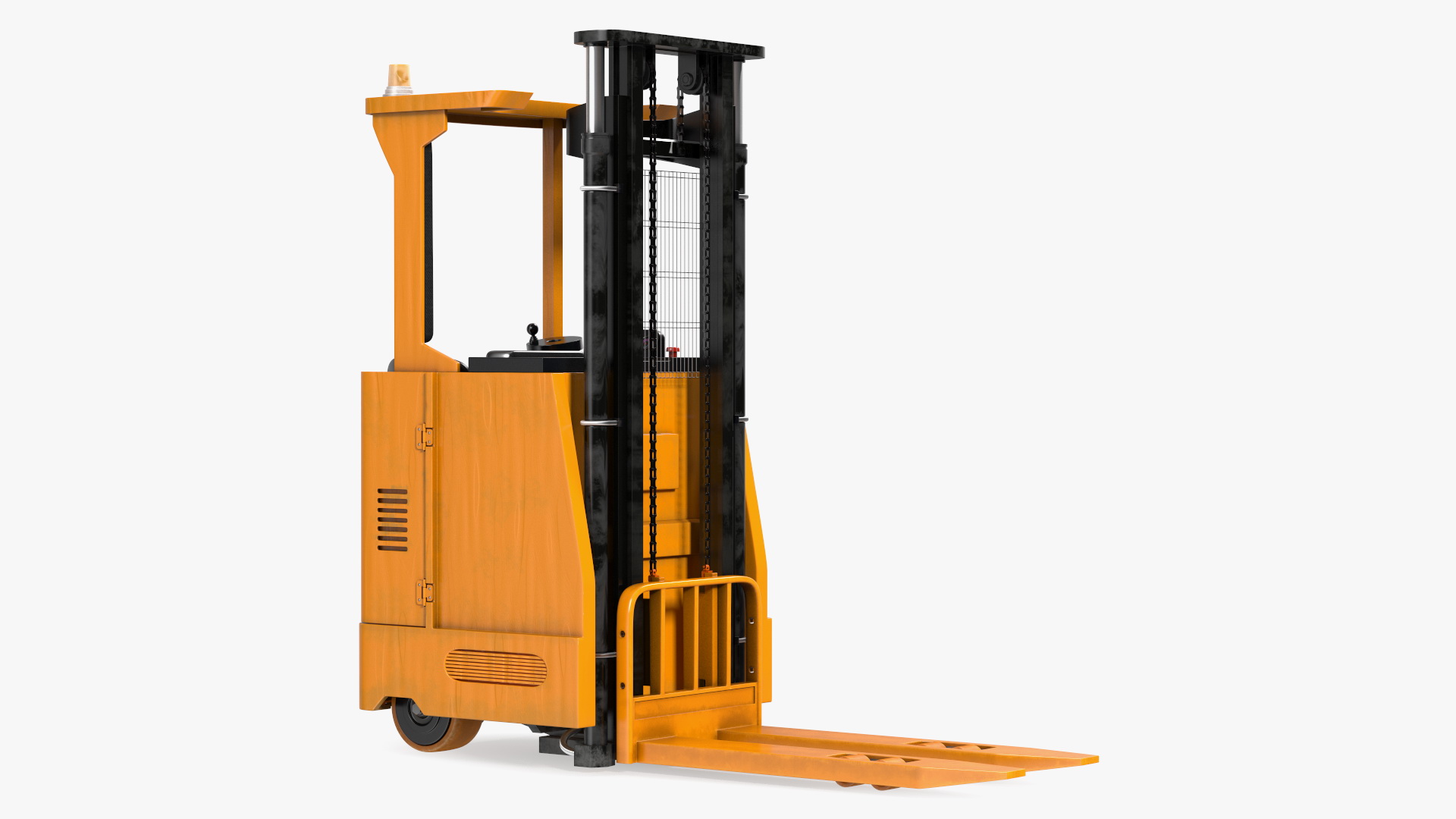 Yale Electric Reach Truck Rigged 3D