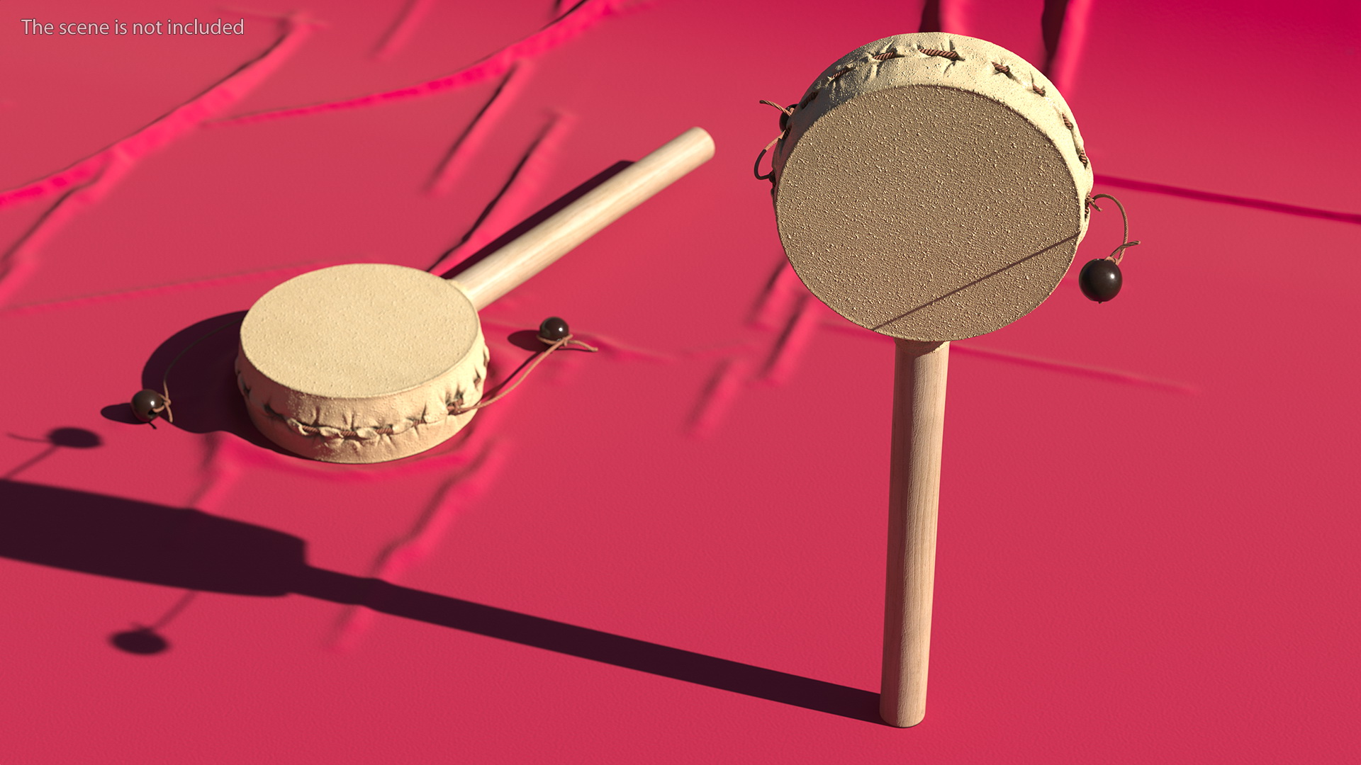 3D Vintage Handheld Pellet Drum model