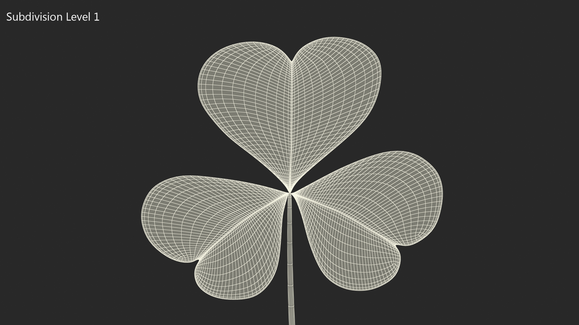 Three Leaf Clover 3D