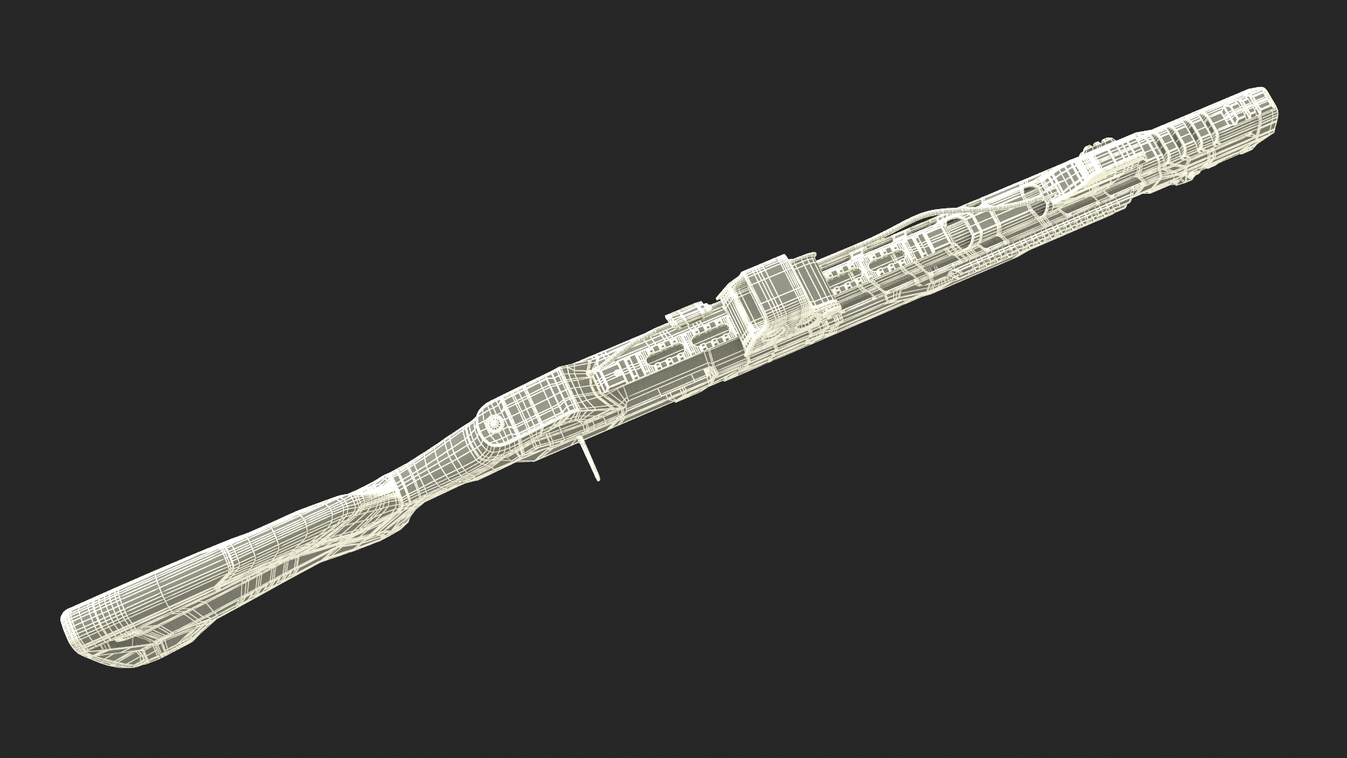 Kalashnikov Shotgun MP 155 Ultima Black 3D model