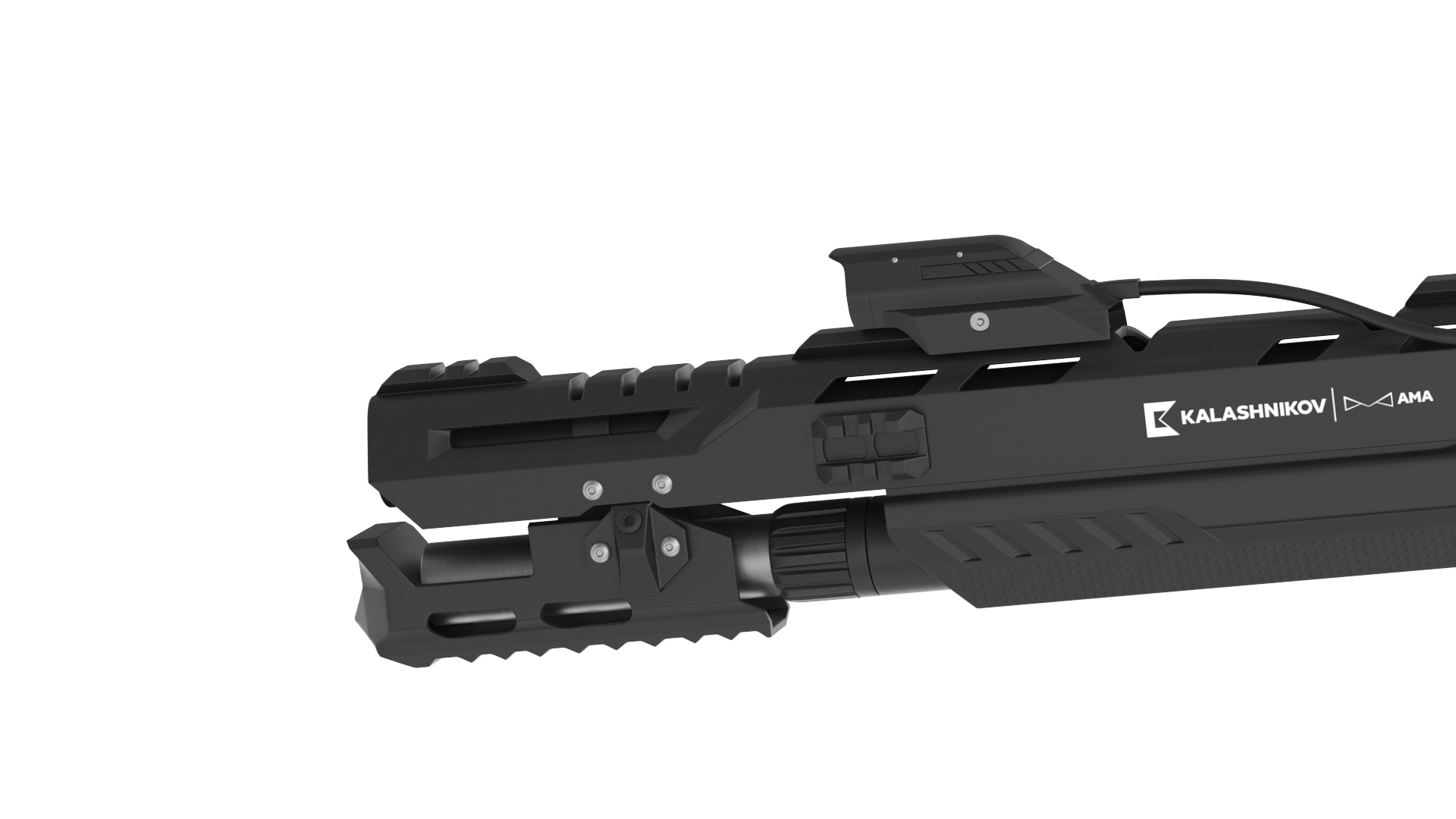 Kalashnikov Shotgun MP 155 Ultima Black 3D model