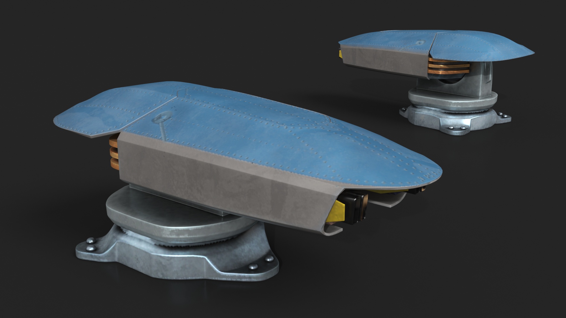 Fighter Turret 3D model