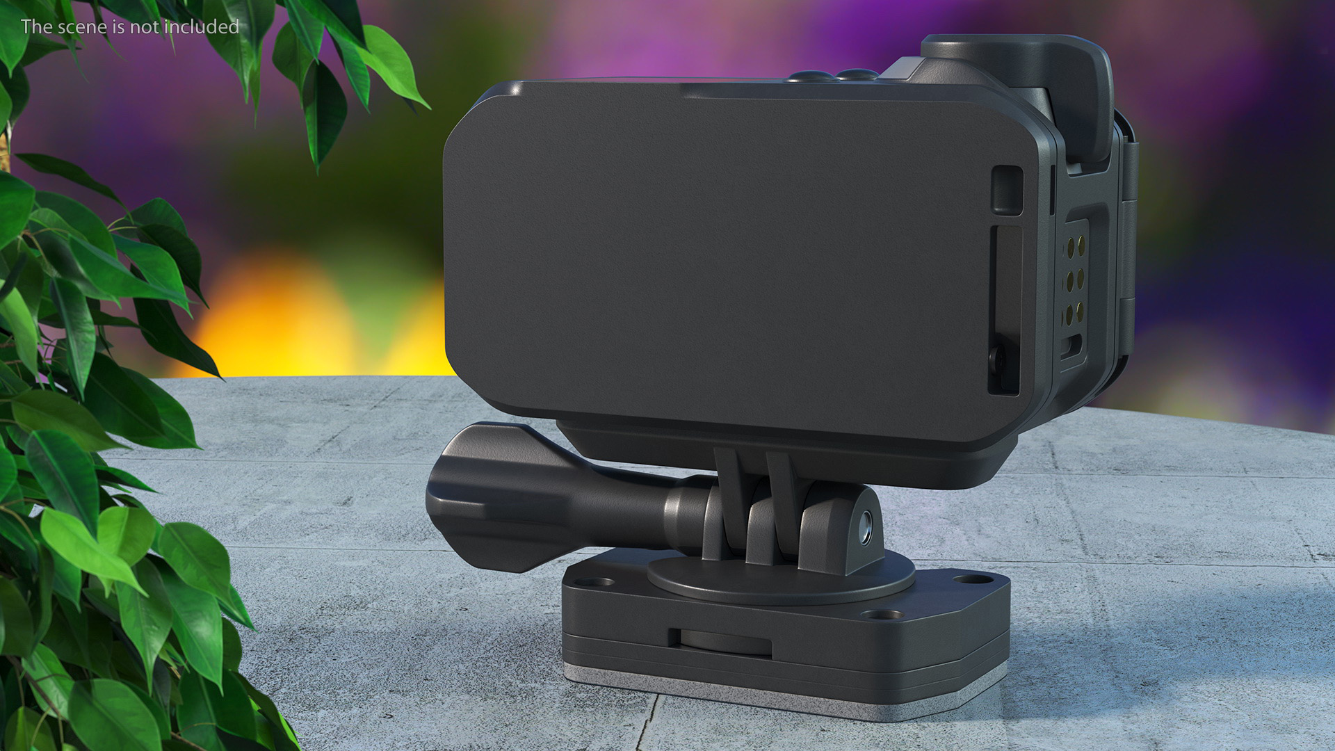 3D model Helmet Action Camera