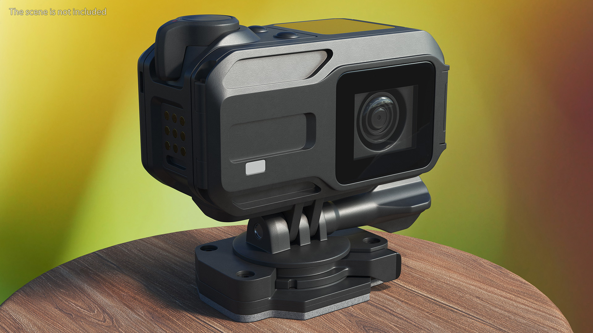 3D model Helmet Action Camera