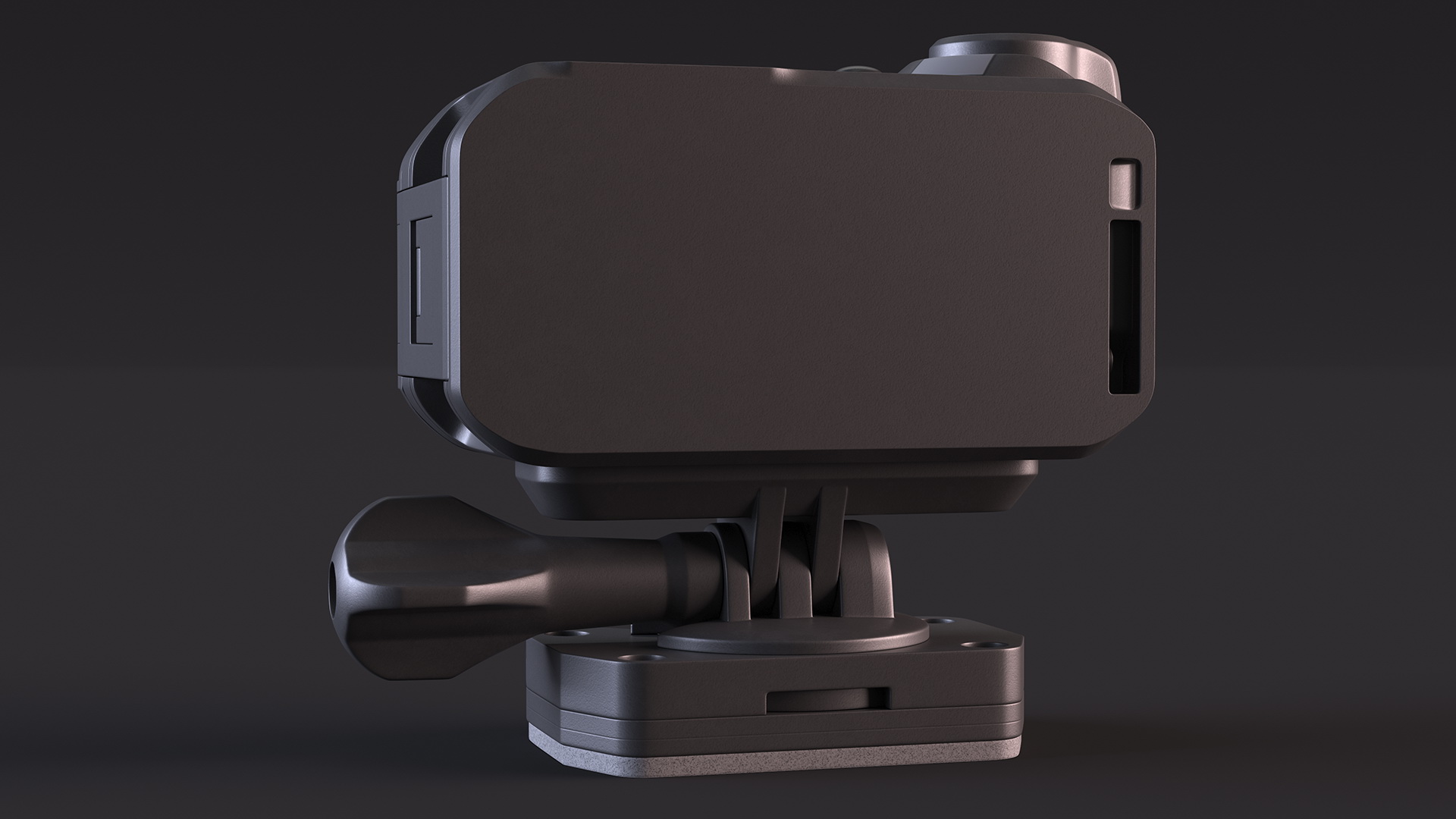 3D model Helmet Action Camera