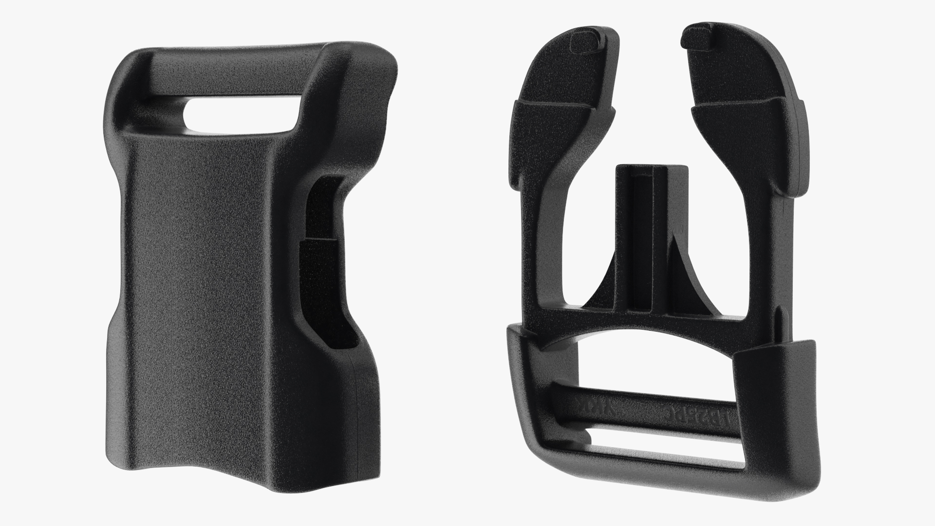 3D YKK Contoured Side Release Plastic Buckle