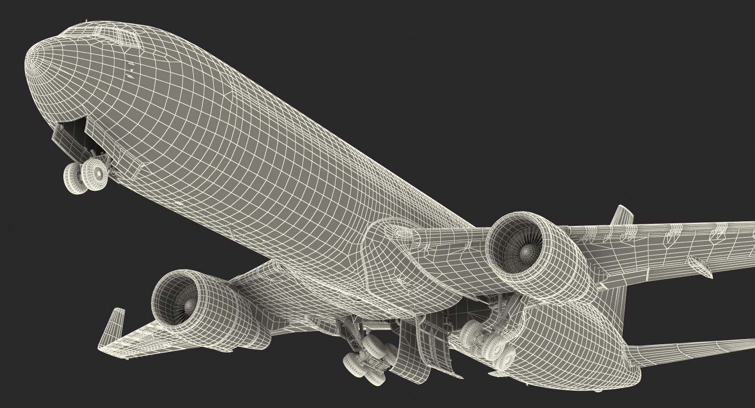 3D Boeing 767 300F Generic model