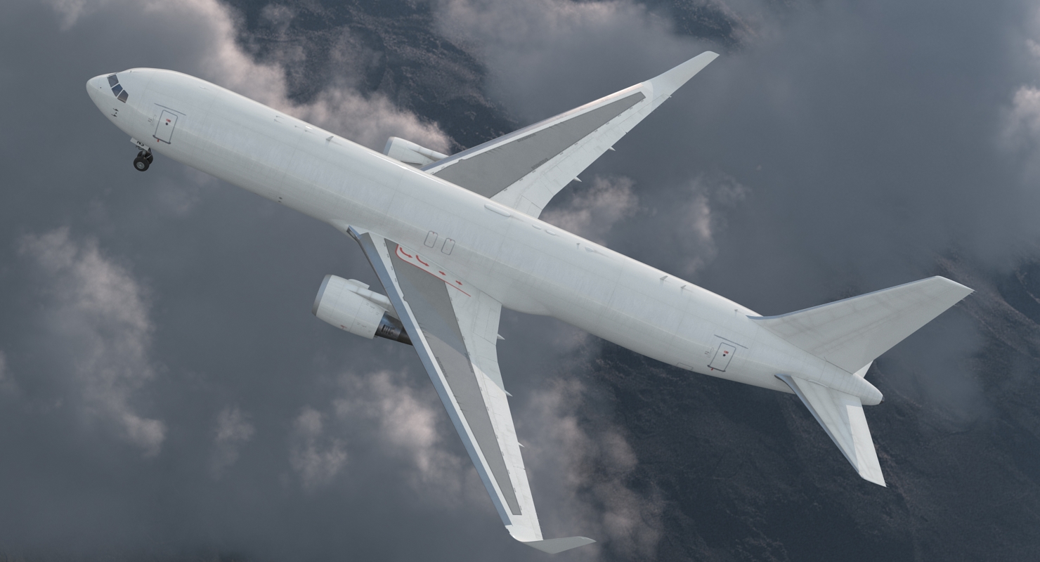 3D Boeing 767 300F Generic model