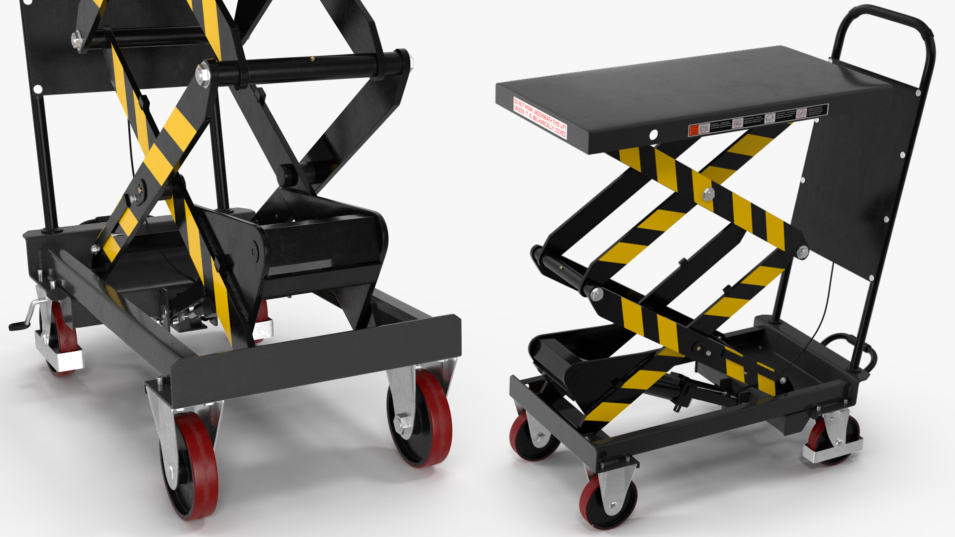 3D model Mobile Hydraulic Scissor Table