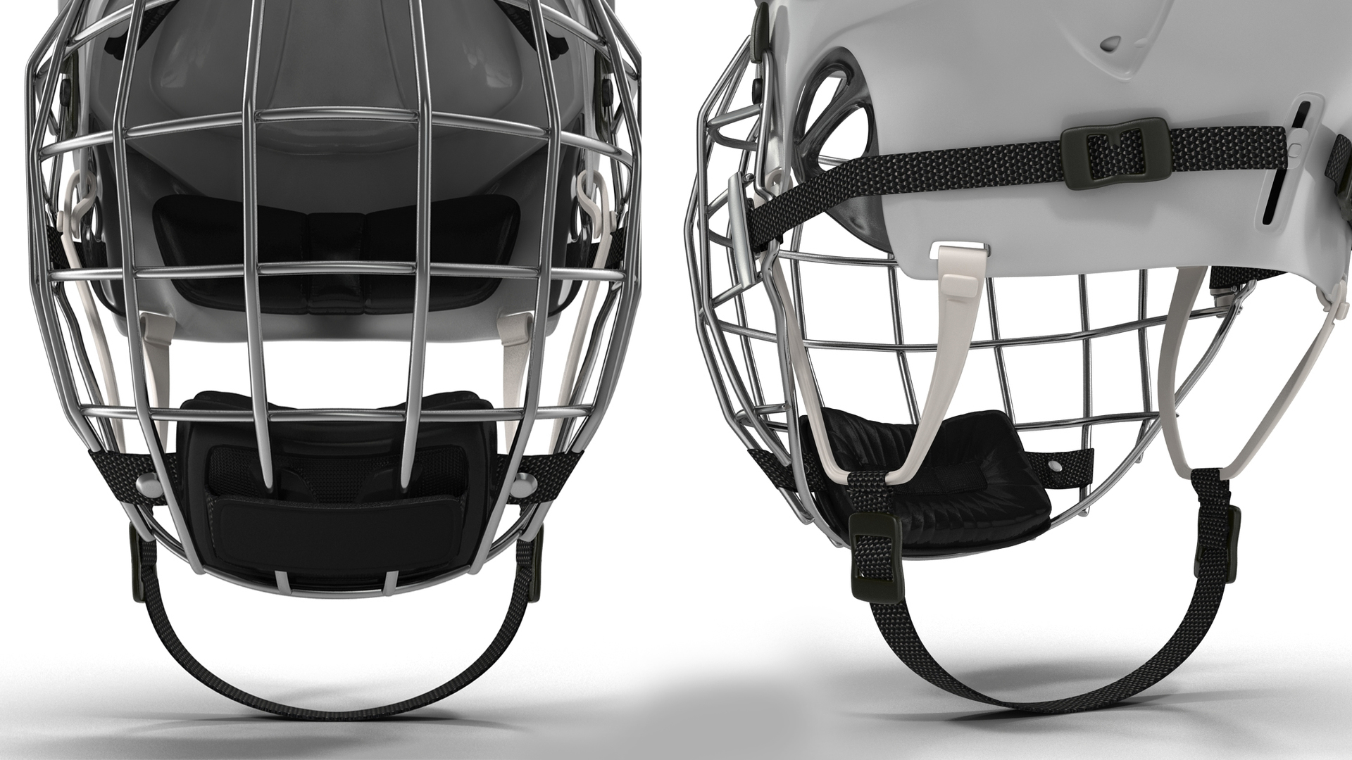 3D Ice Hockey Protective Helmet model