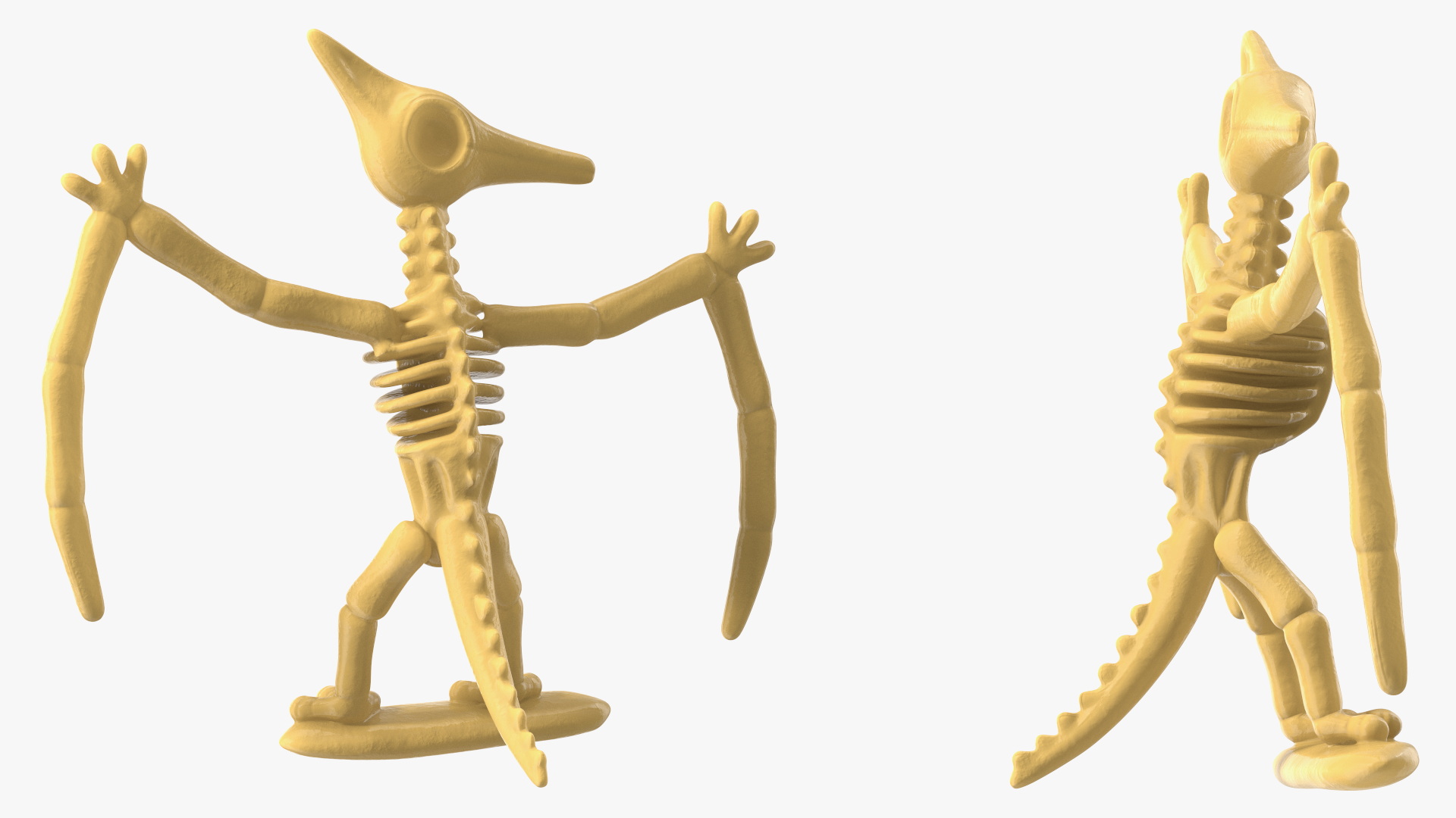 Fossil Pterodactyl Toy 3D