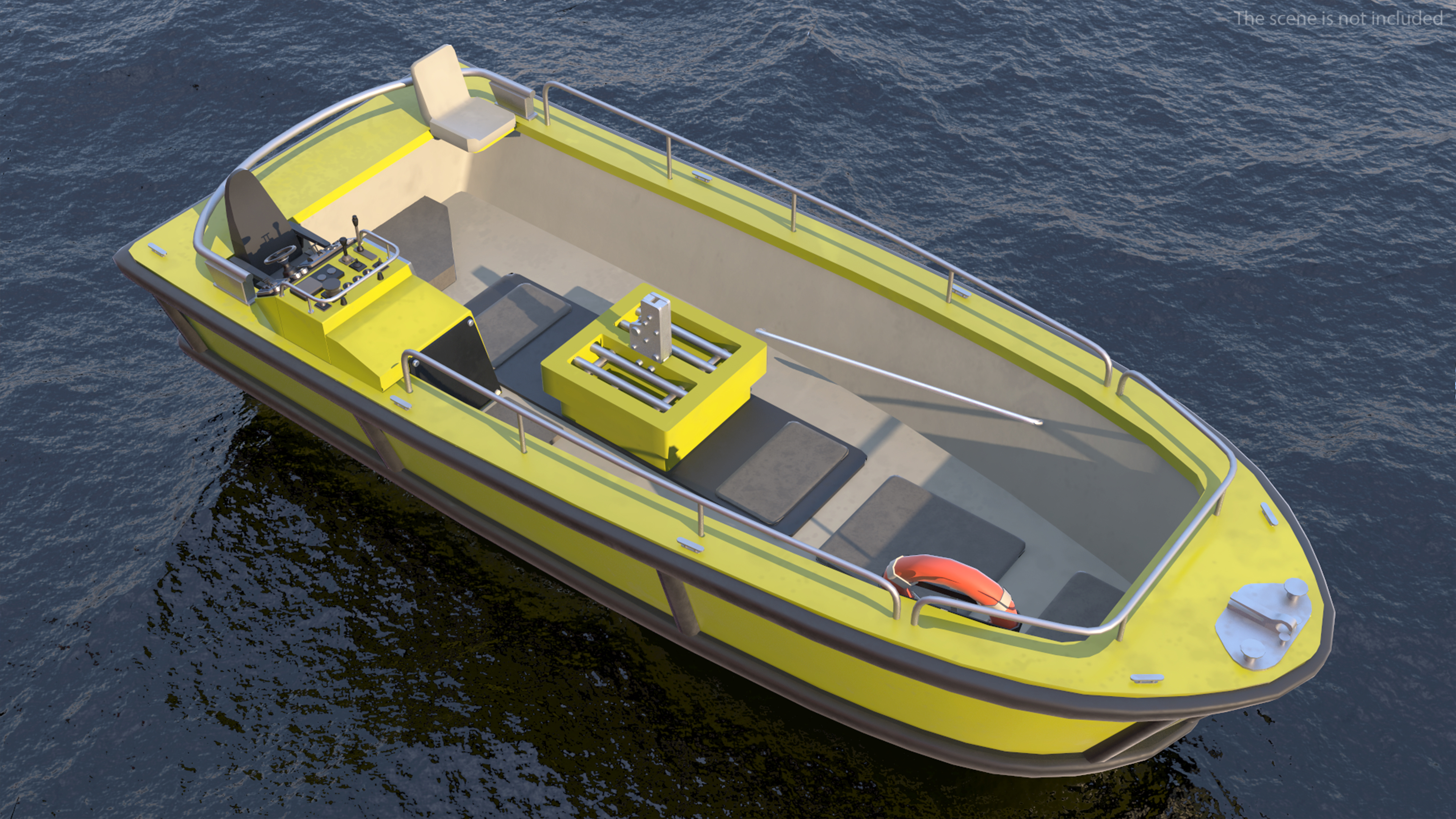 The CLV Vessel Nexan Aurora Used Rigged 3D model