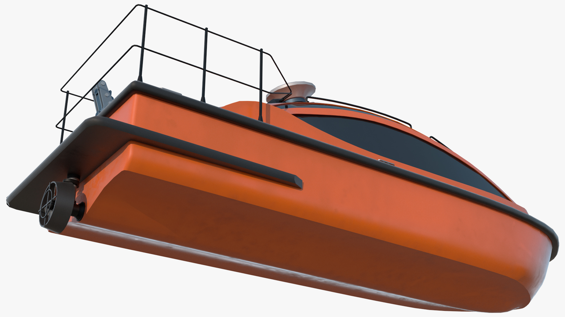 The CLV Vessel Nexan Aurora Used Rigged 3D model