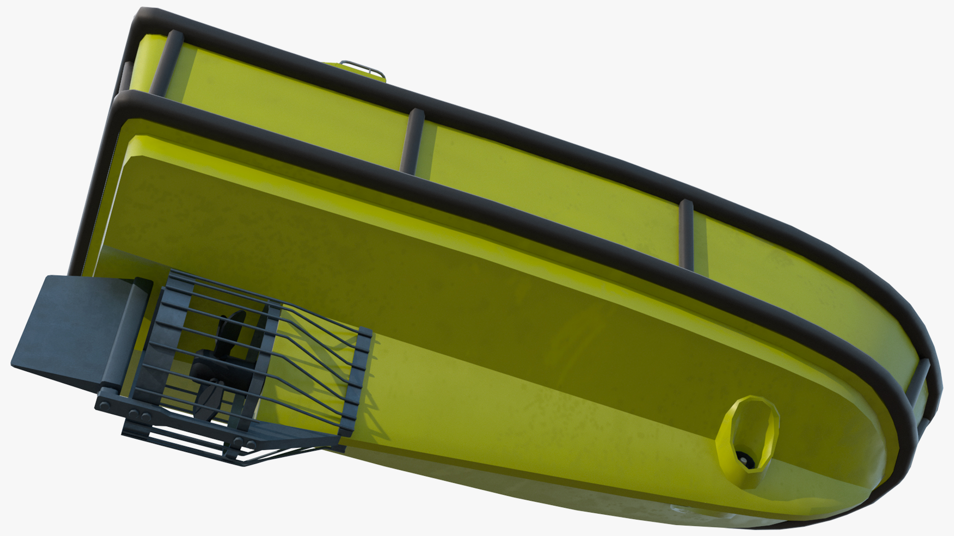 The CLV Vessel Nexan Aurora Used Rigged 3D model