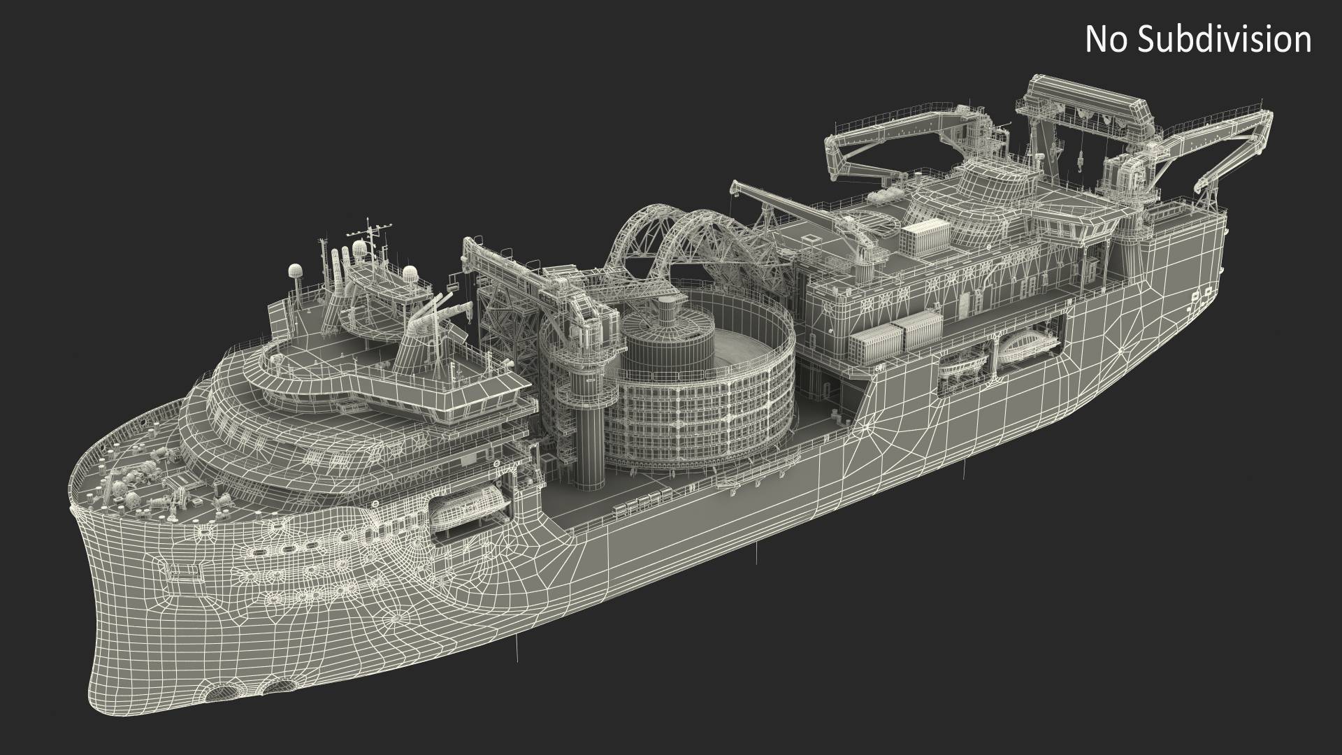 The CLV Vessel Nexan Aurora Used Rigged 3D model