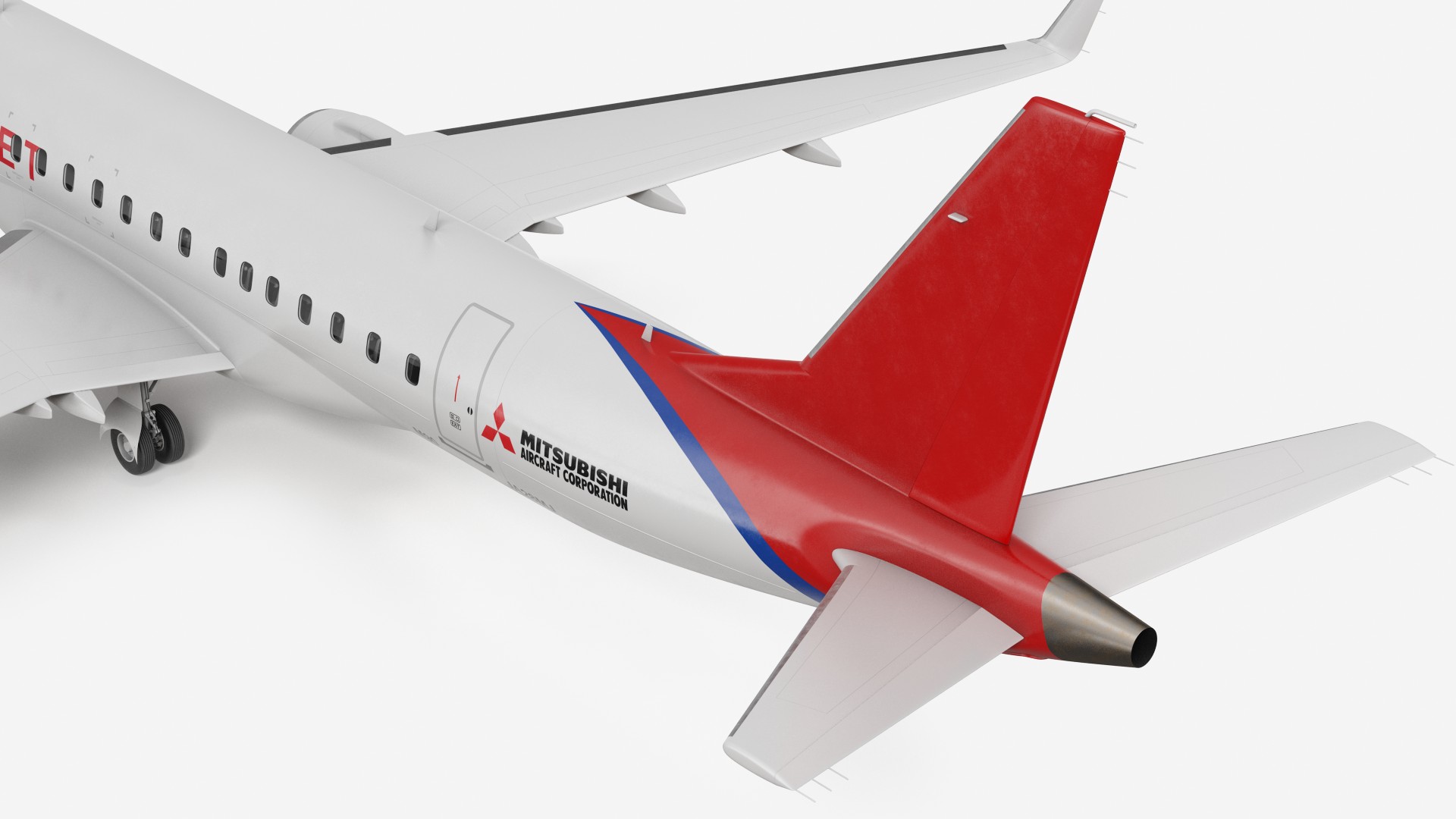 Mitsubishi SpaceJet M100 3D model