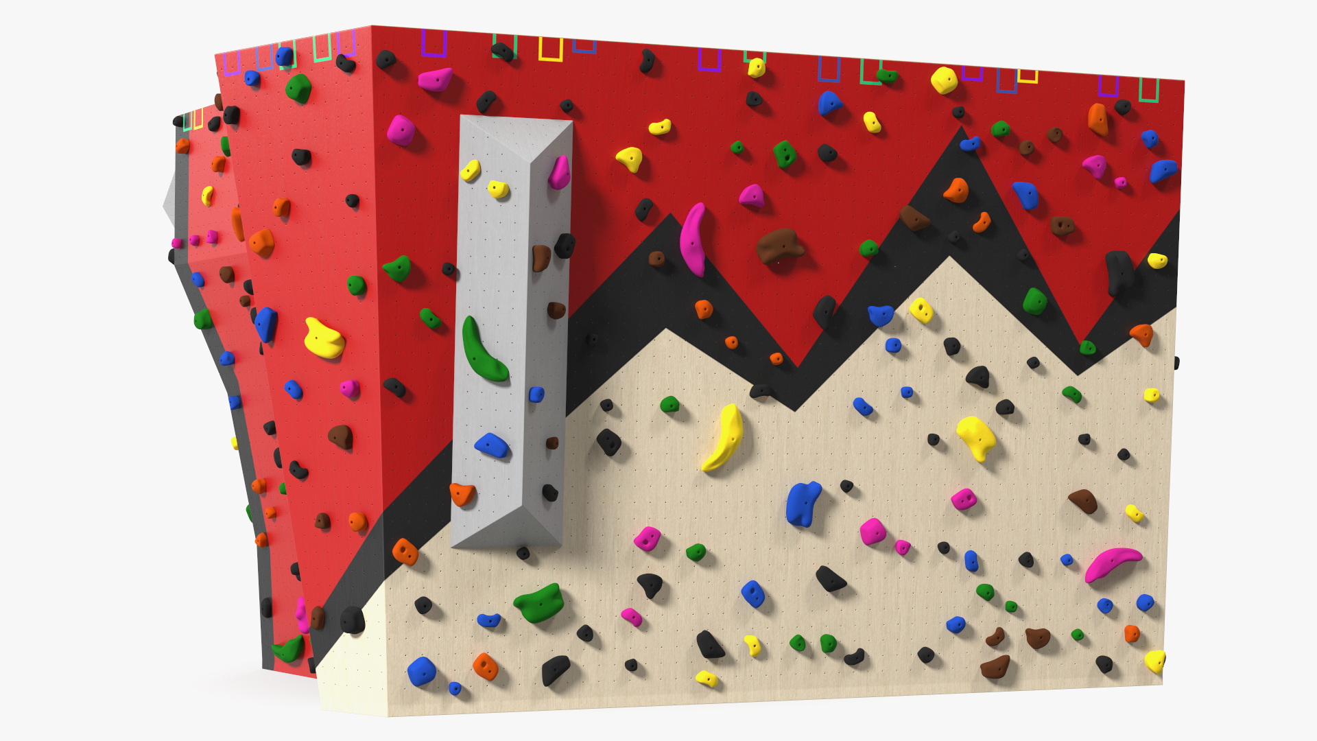 3D model Bouldering Wall