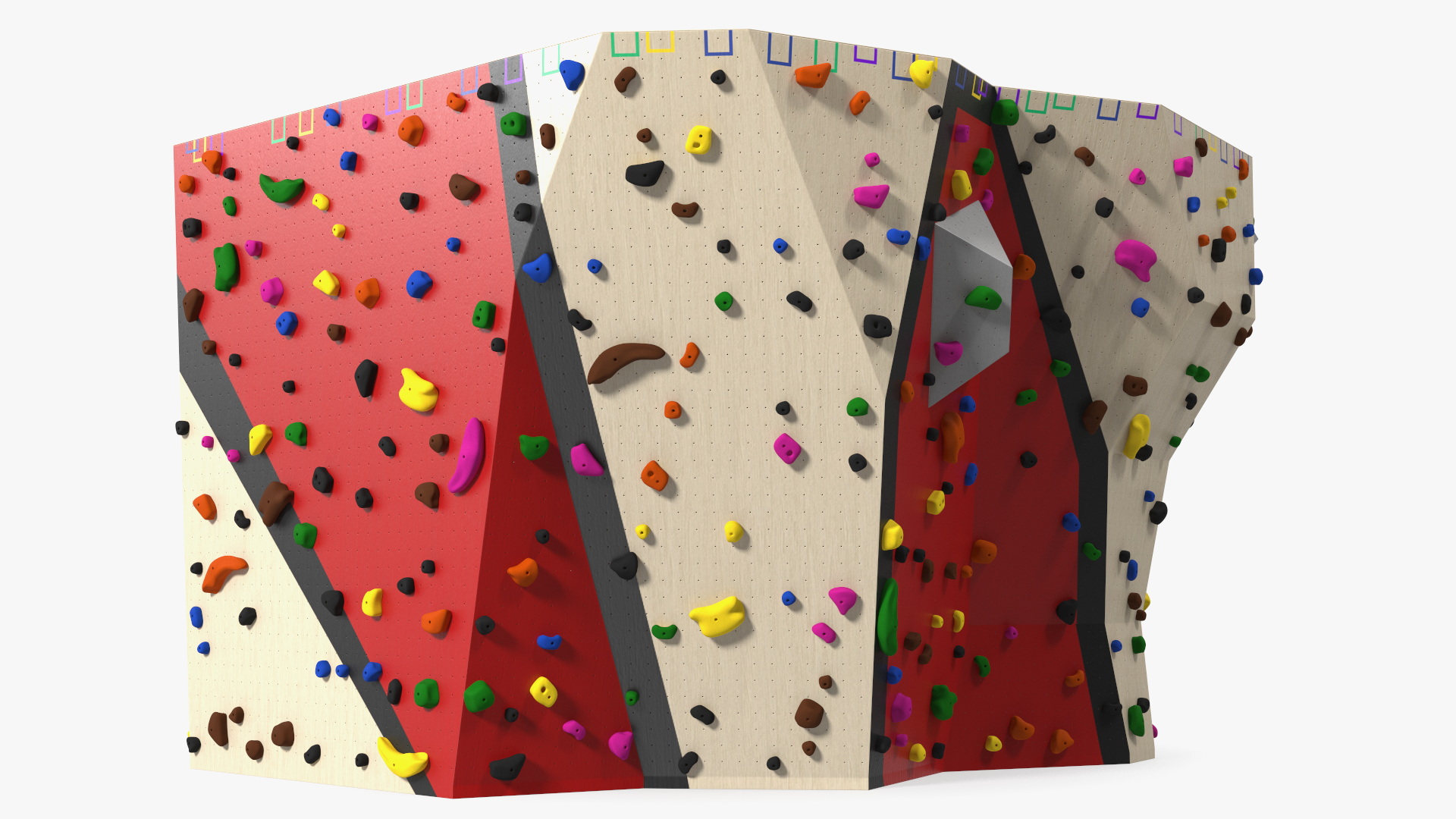 3D model Bouldering Wall