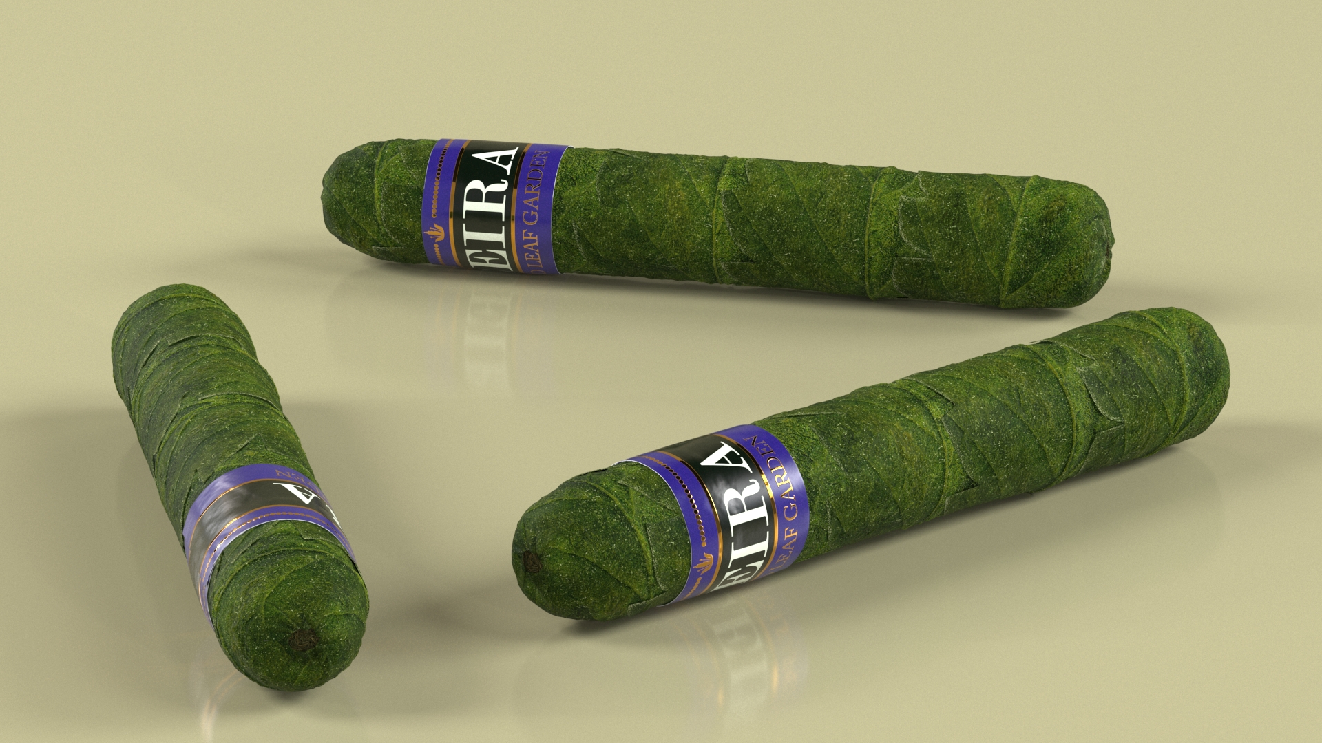 3D model Leira Cannabis Cigar