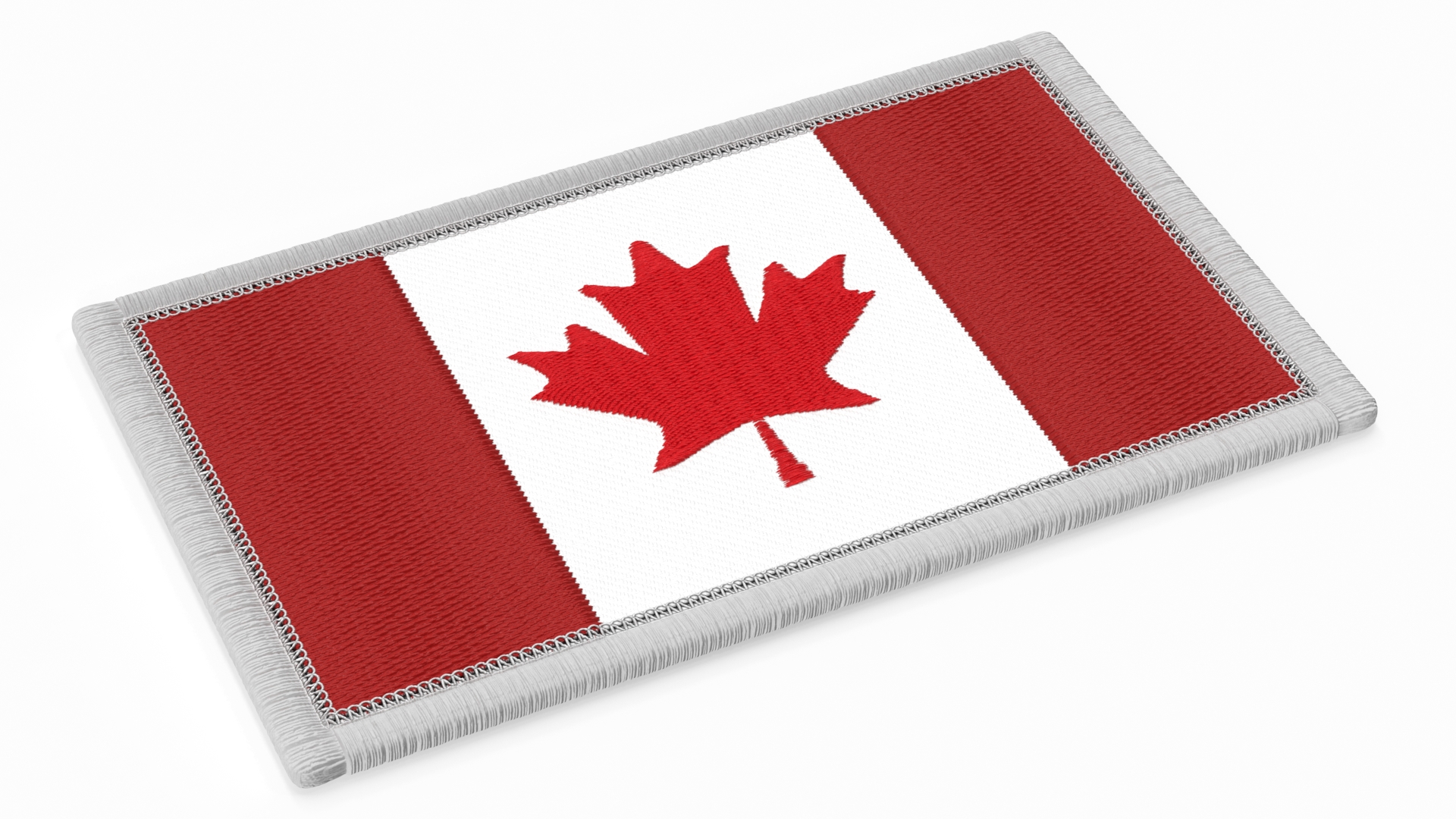 Canada Flag Patch 3D