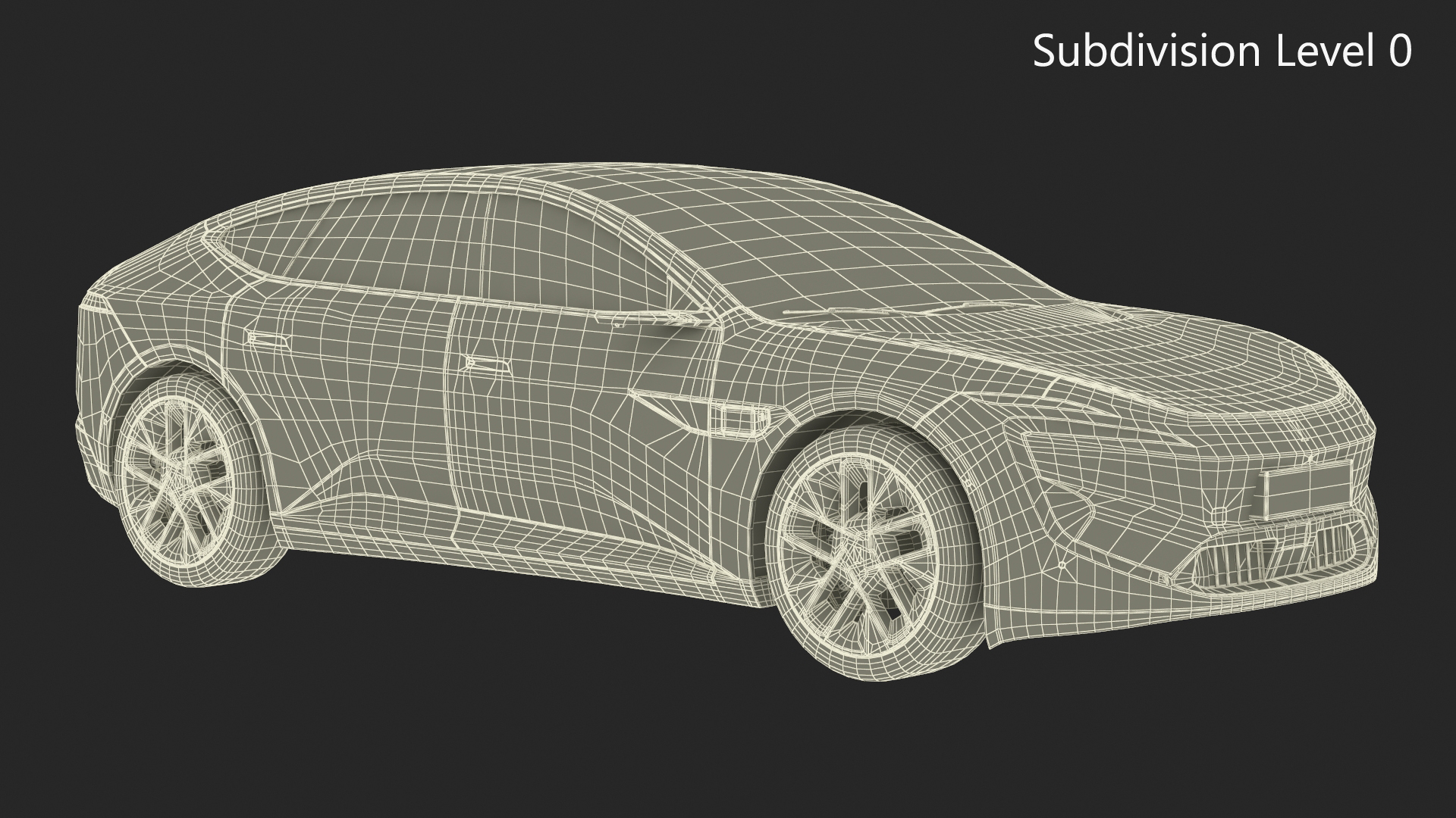 Avatr 12 EV Purple Color 3D model