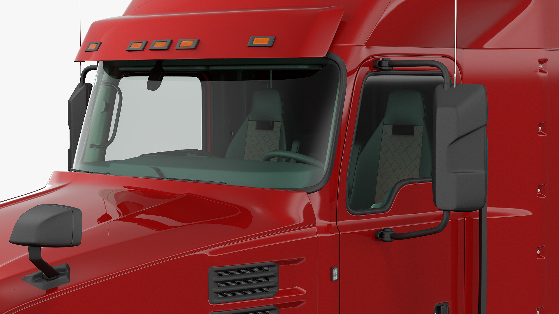 3D Semi Truck Generic model