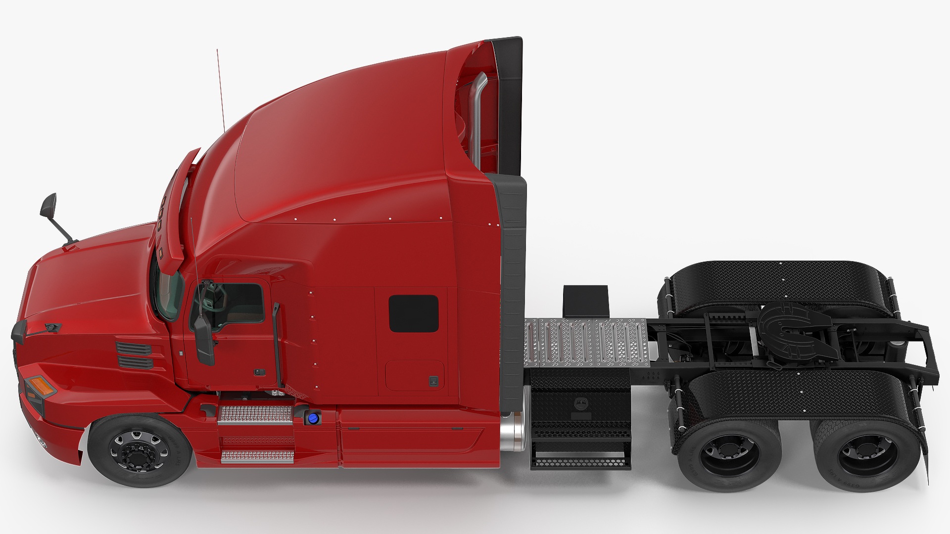 3D Semi Truck Generic model