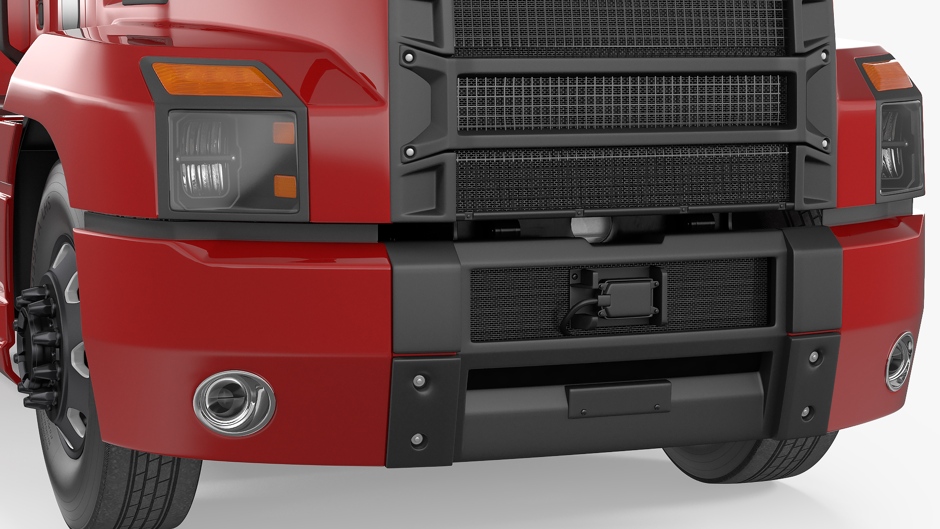 3D Semi Truck Generic model