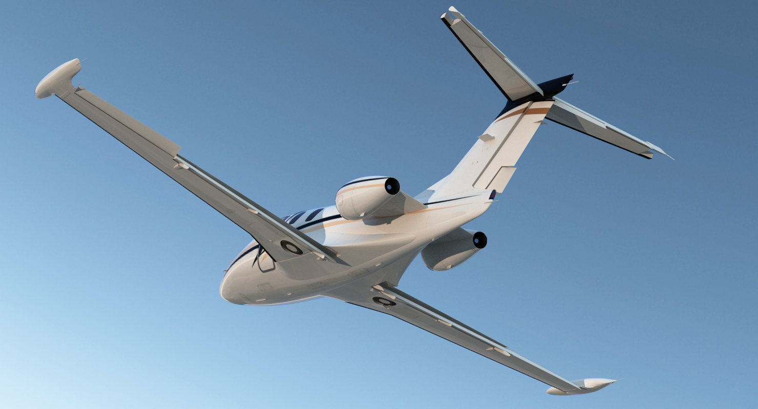 3D Very Light Jet Eclipse 550