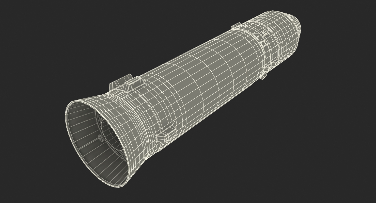 Taepodong 2 Nuclear Warhead 3D