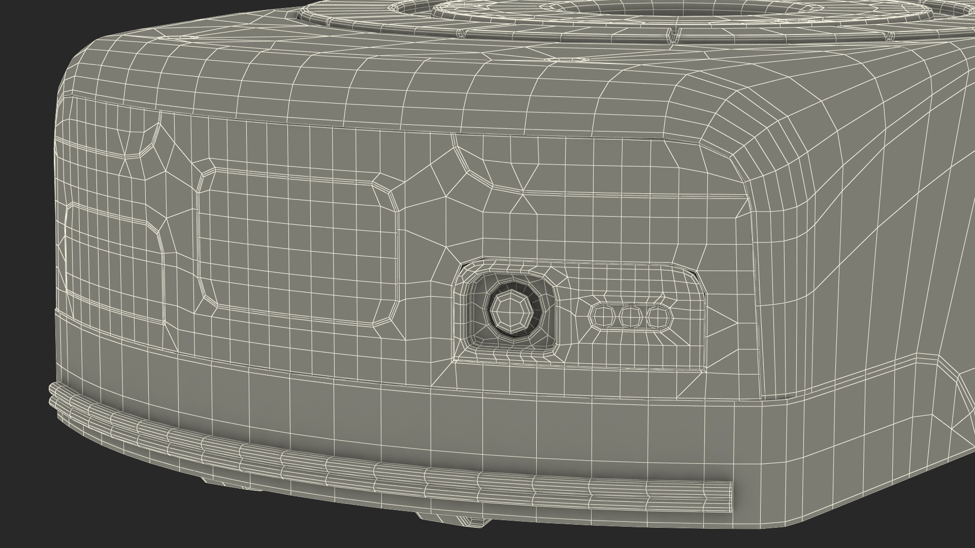 3D Automated Warehouse Robot Generic model