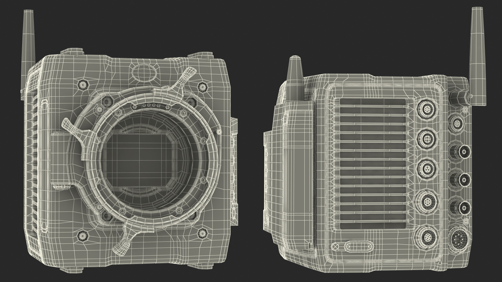 3D Digital Cinema Camera Body