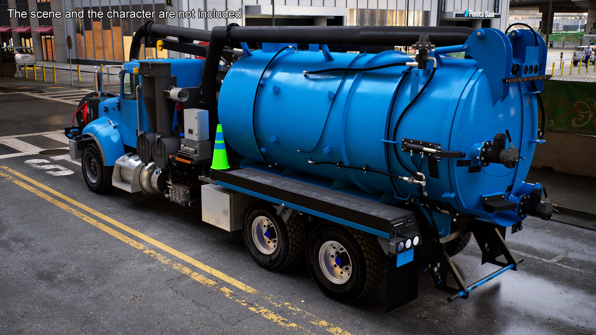 3D model Sewer Cleaner Hydro Excavation