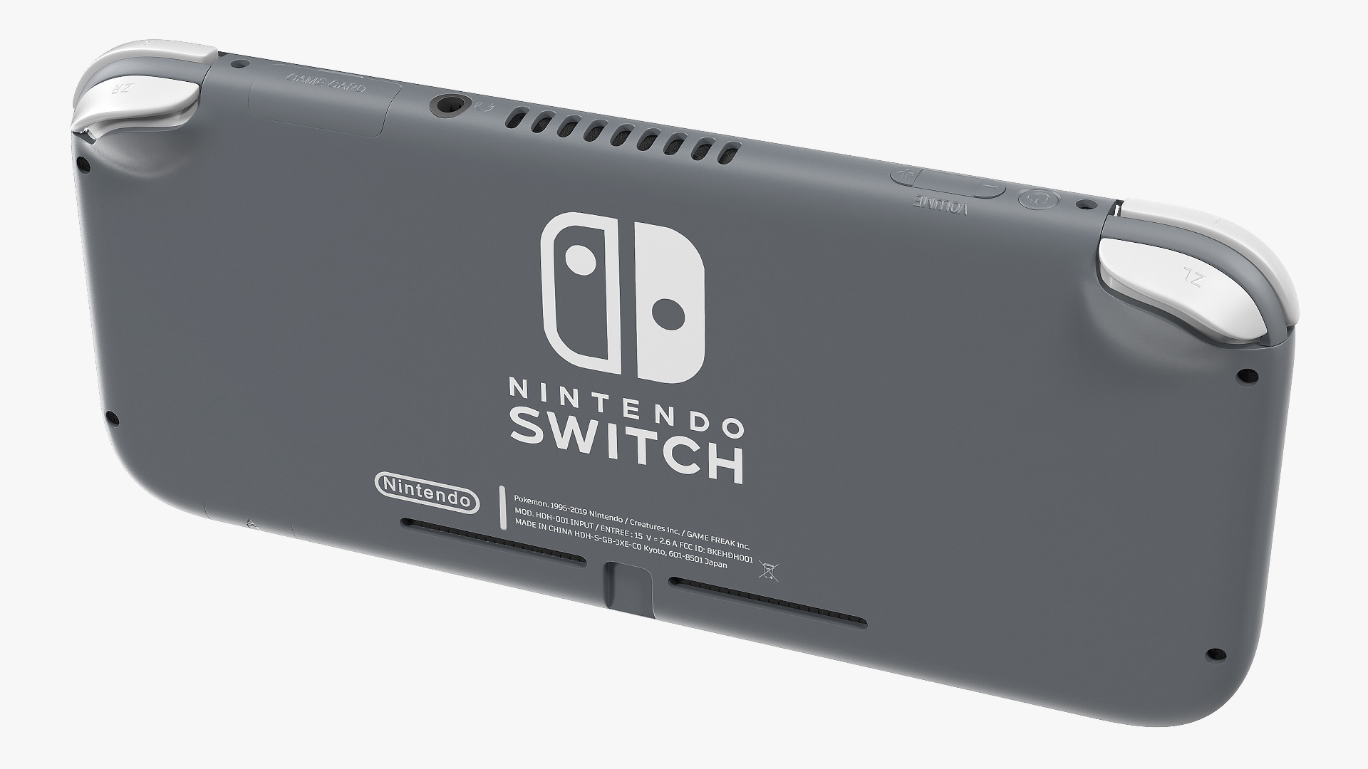 3D model Nintendo Switch Lite Gray