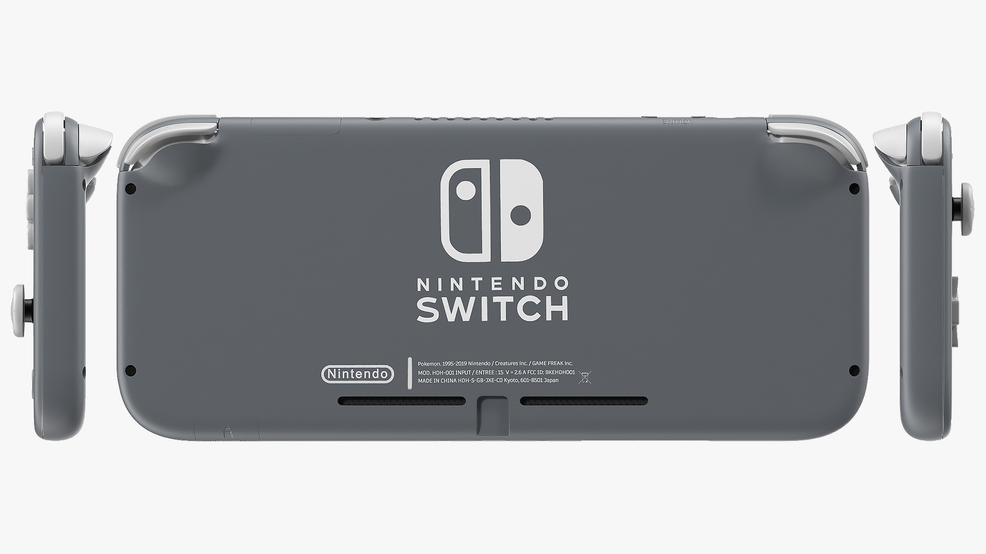 3D model Nintendo Switch Lite Gray