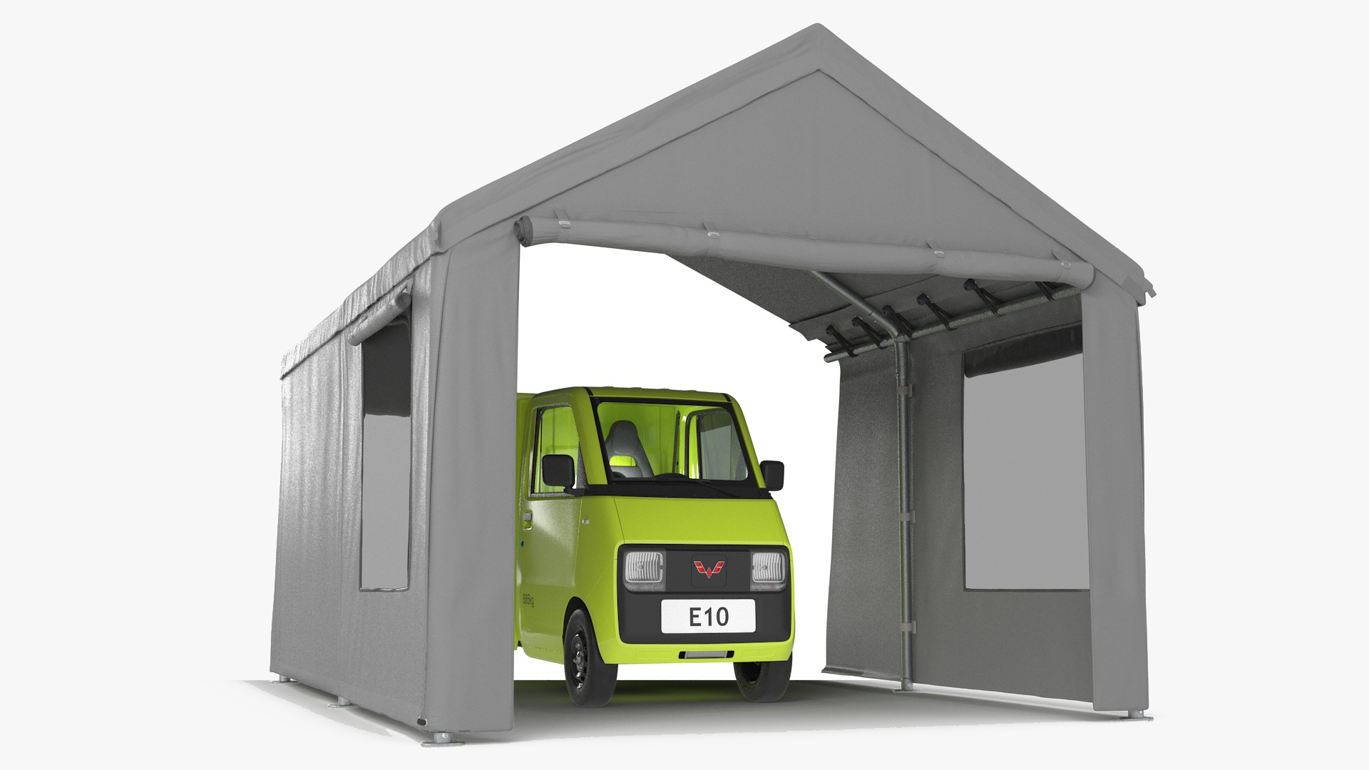 3D Vehicle Carport Shelter model