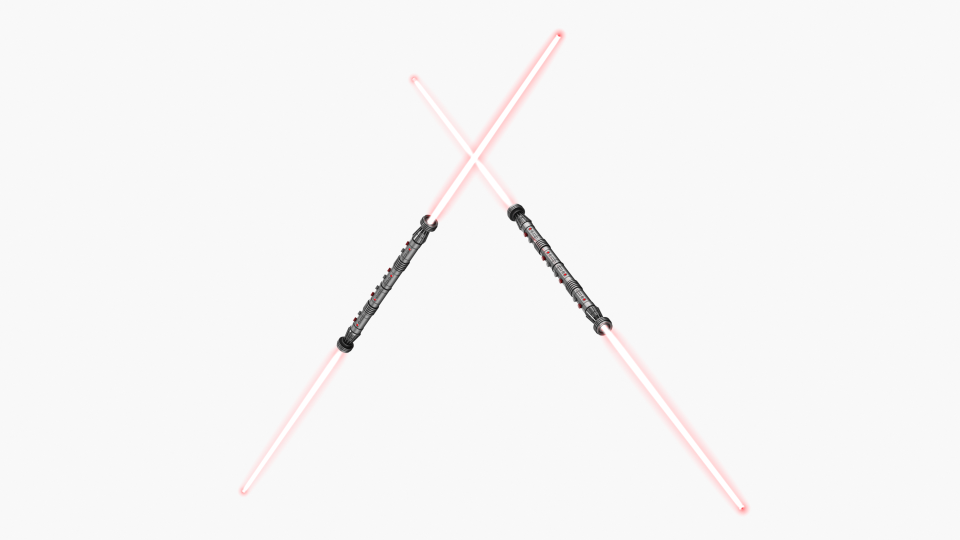 3D model Darth Maul Double Energy Sword