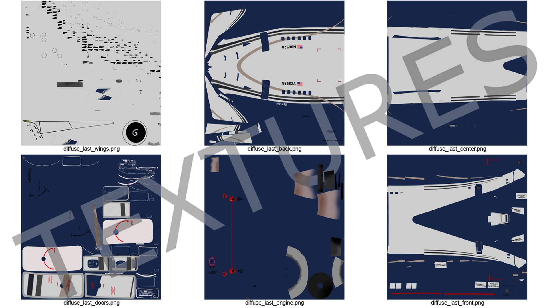 3D model Boeing 737-600 with Interior Rigged