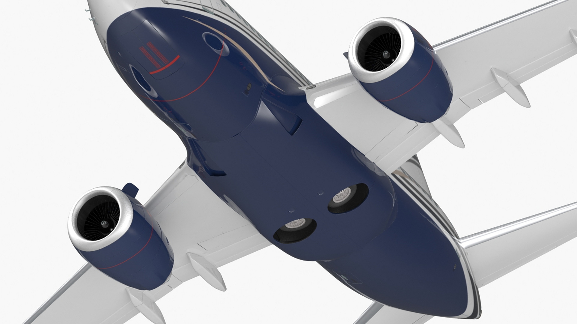 3D model Boeing 737-600 with Interior Rigged