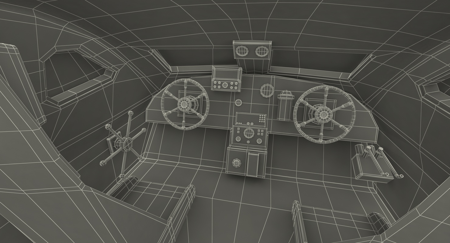 Freefall Lifeboat Launching Mechanism 3D