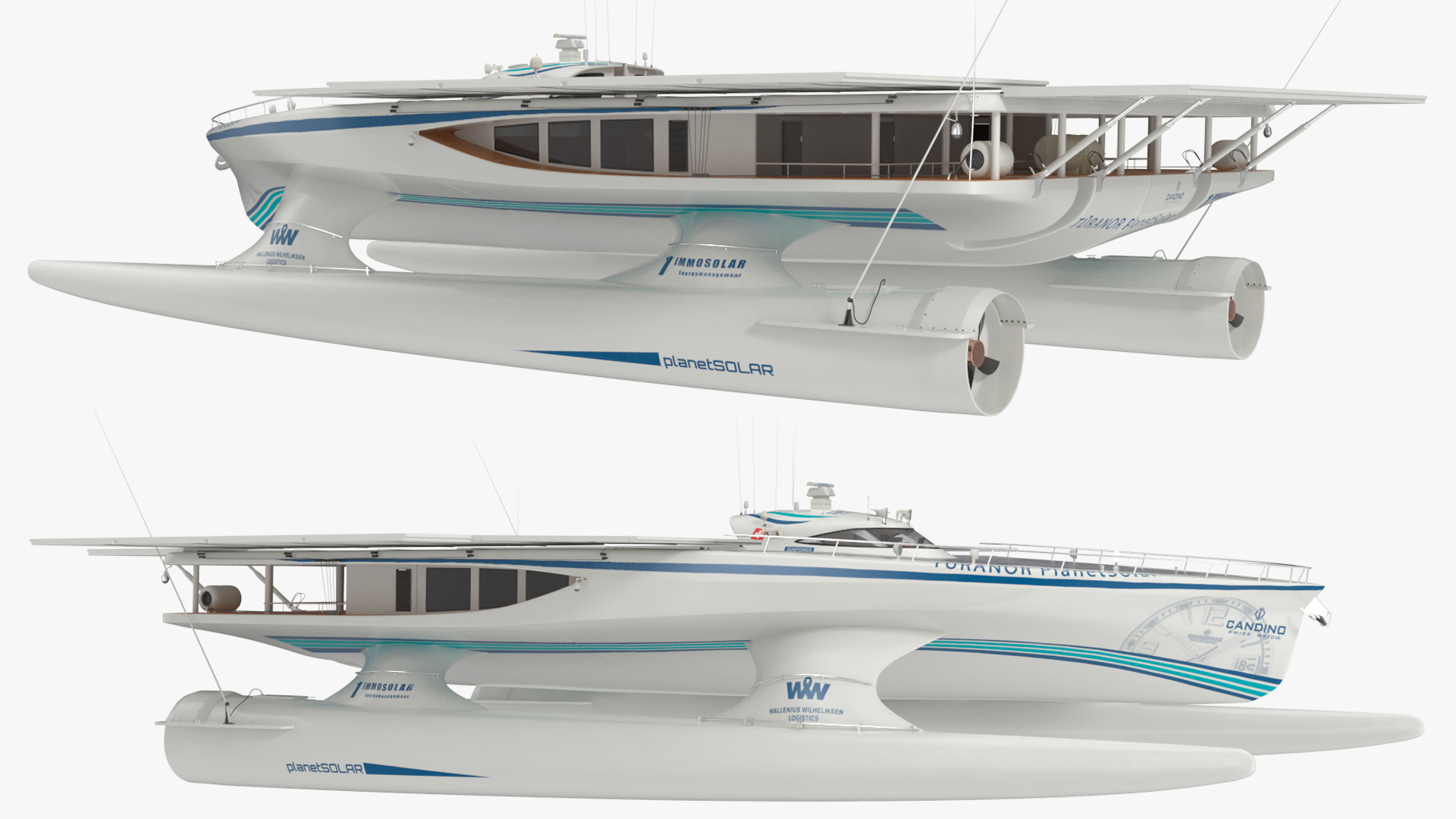 Turanor PlanetSolar Boat 3D model