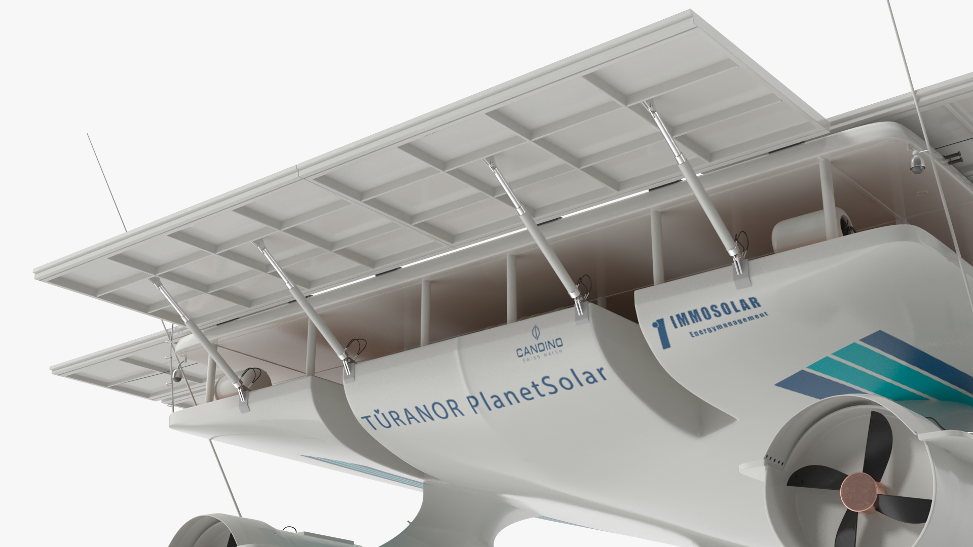 Turanor PlanetSolar Boat 3D model