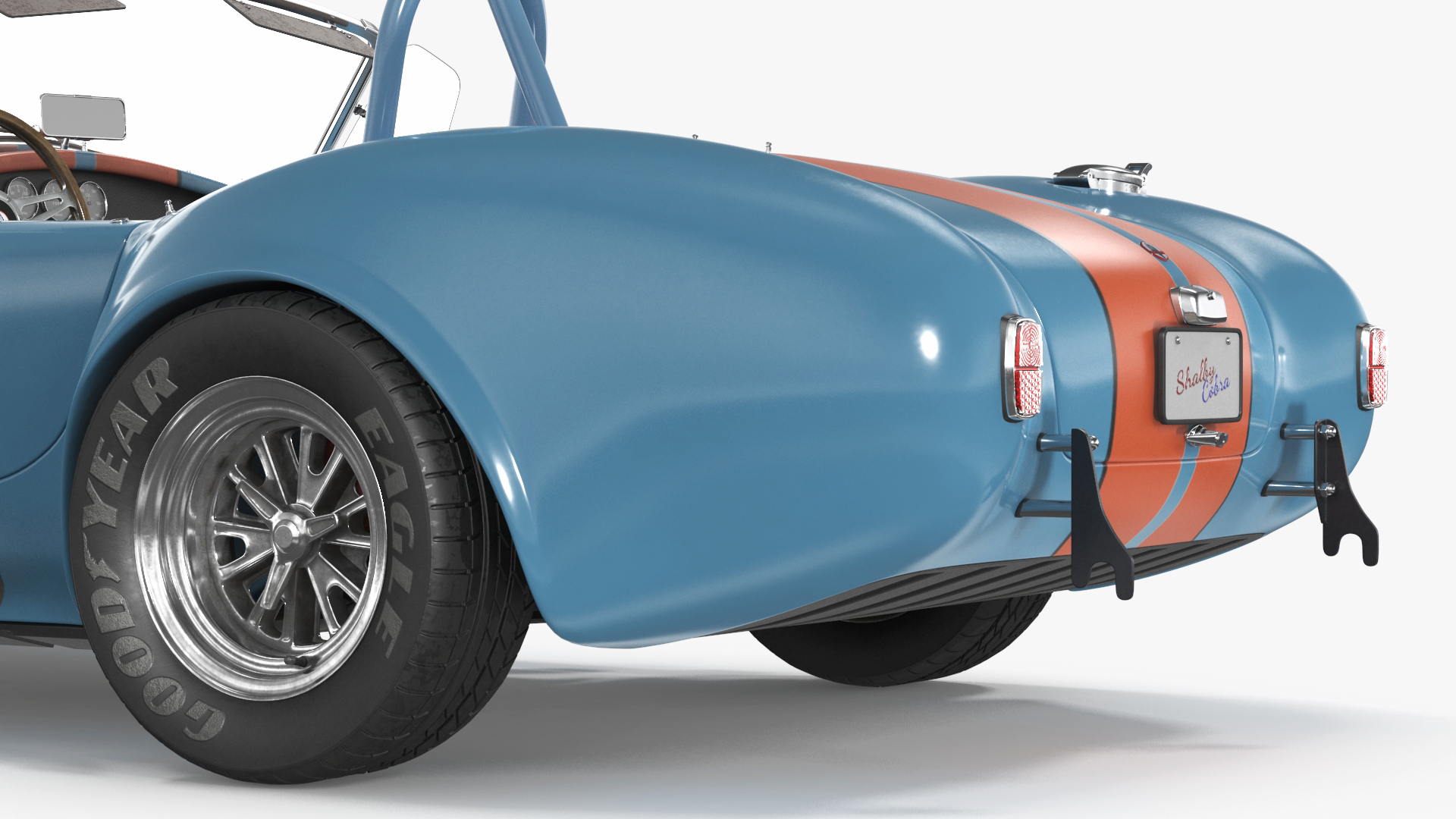 Shelby Cobra Blue 3D