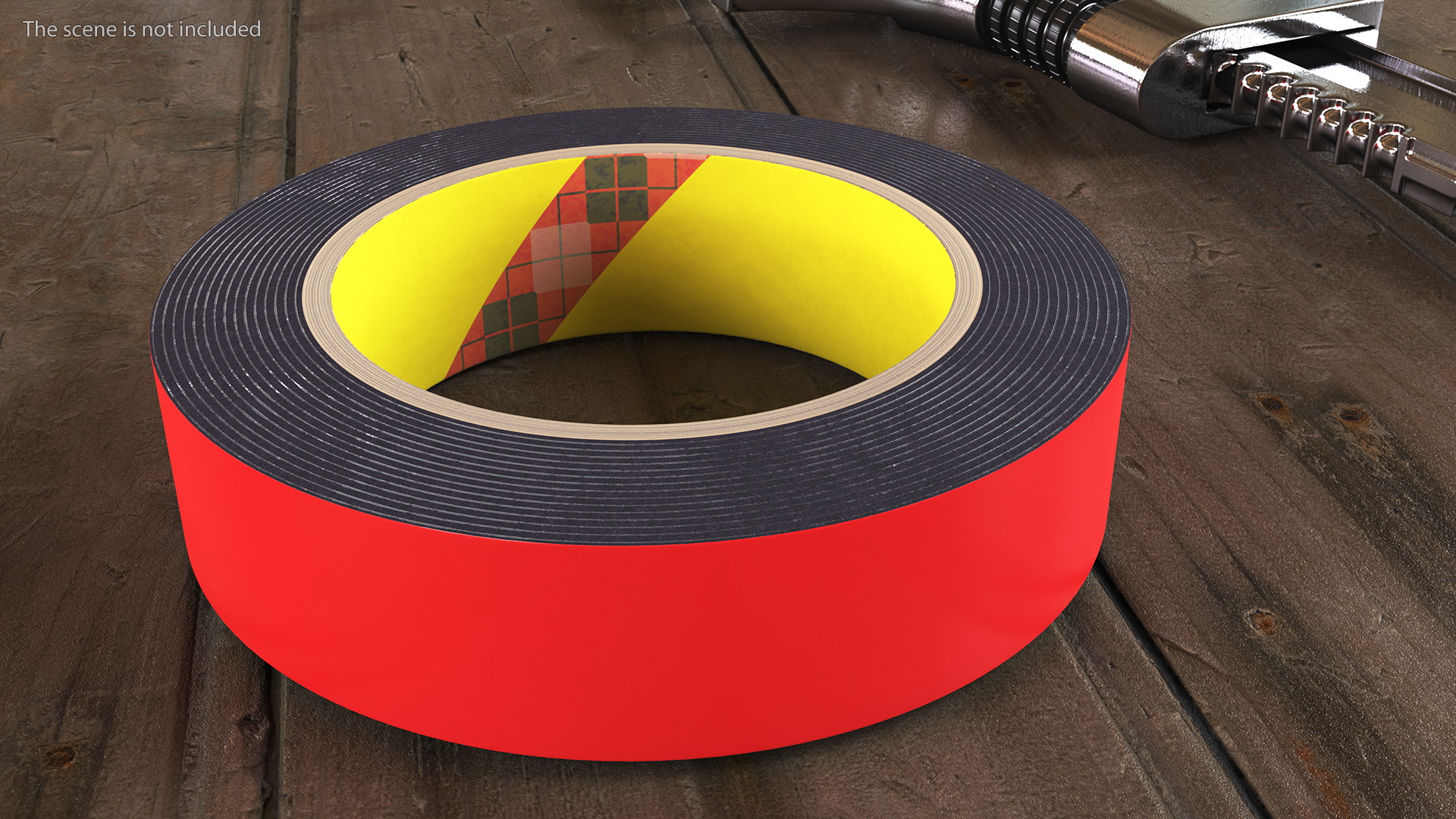 Double Sided Acrylic Foam Adhesive Tape 3D model