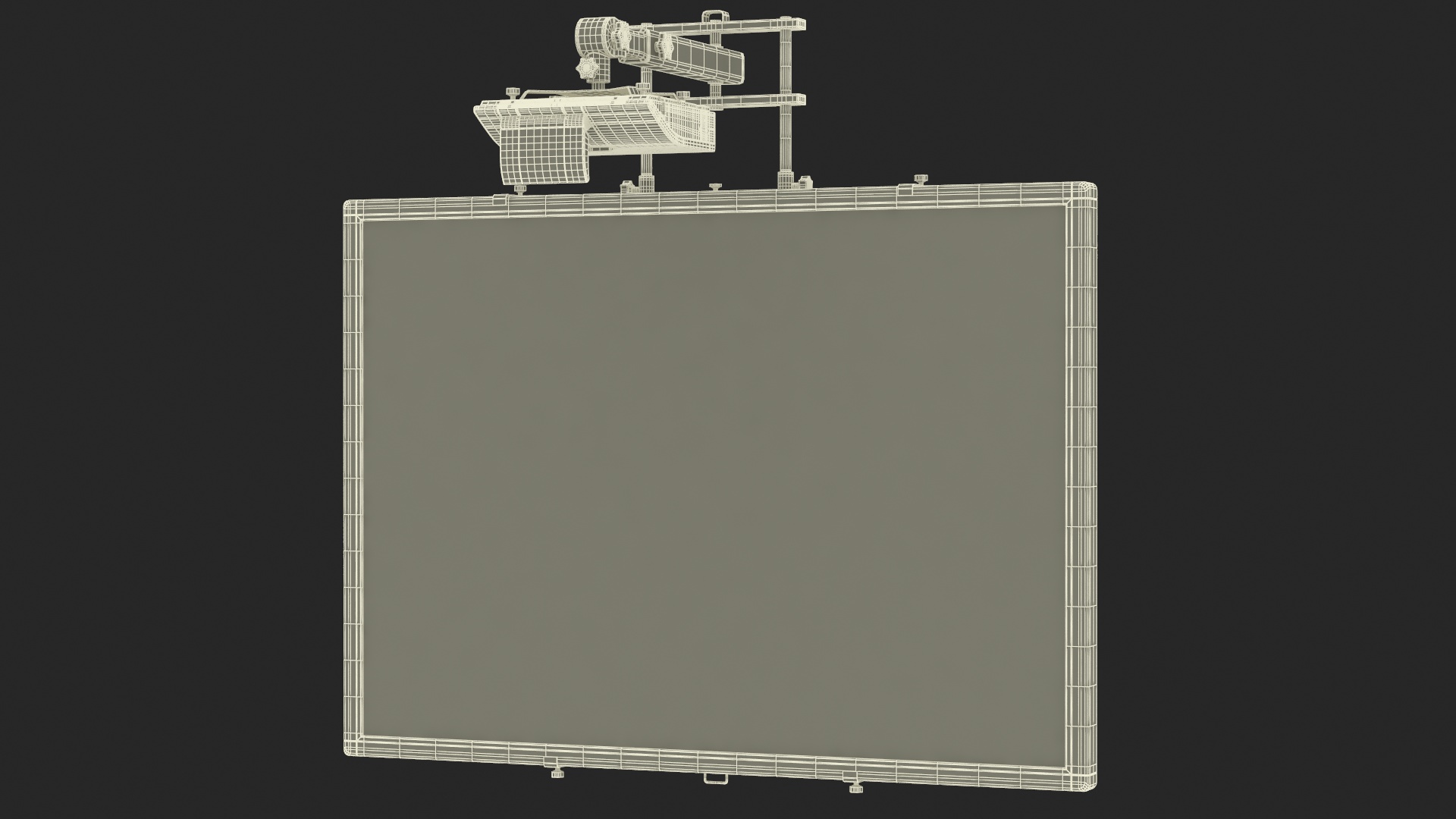 3D model Hitachi Interactive Whiteboard