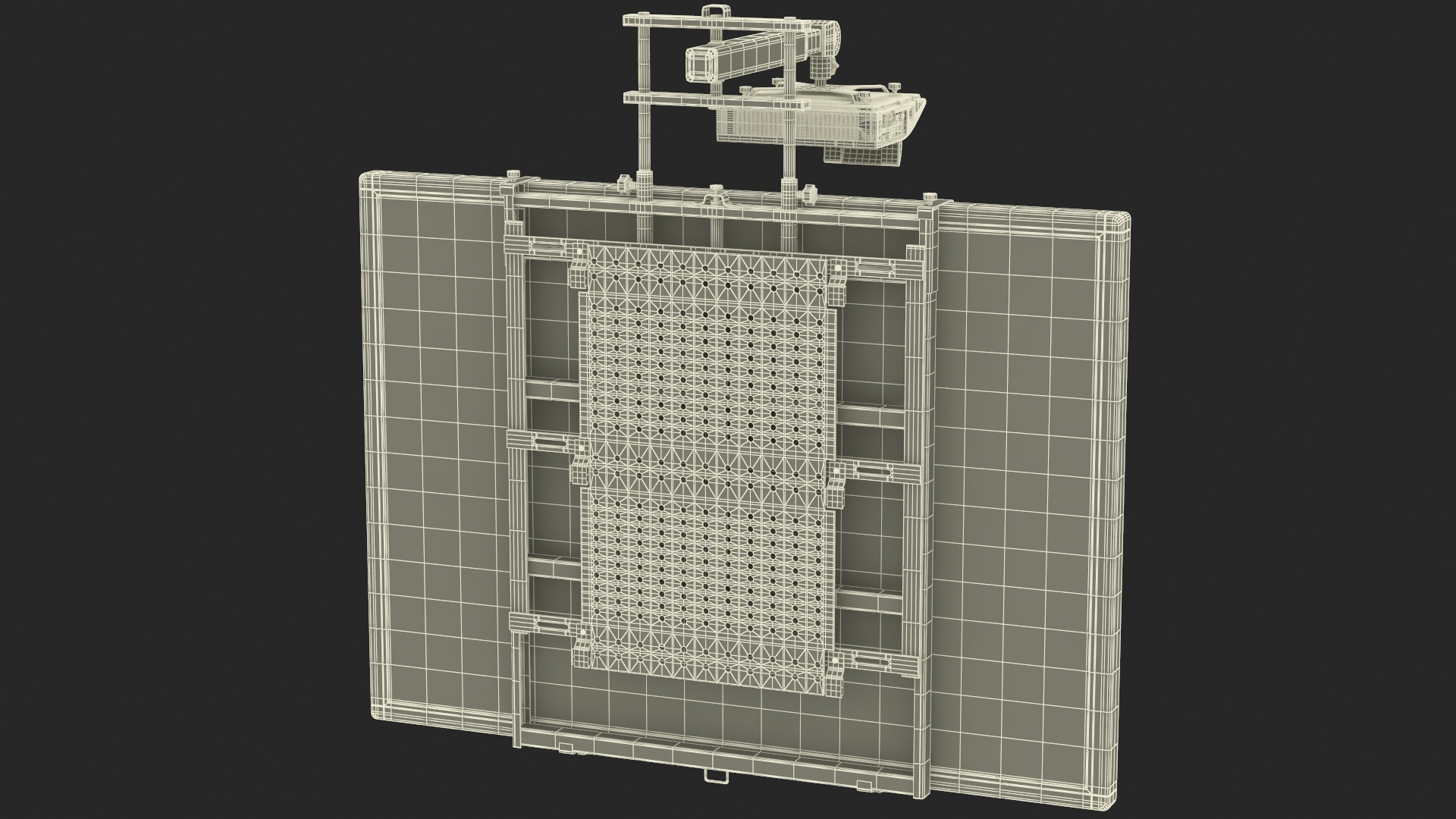 3D model Hitachi Interactive Whiteboard