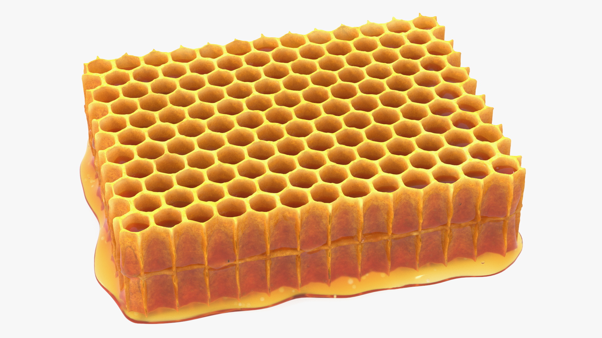 3D Raw Honeycomb model